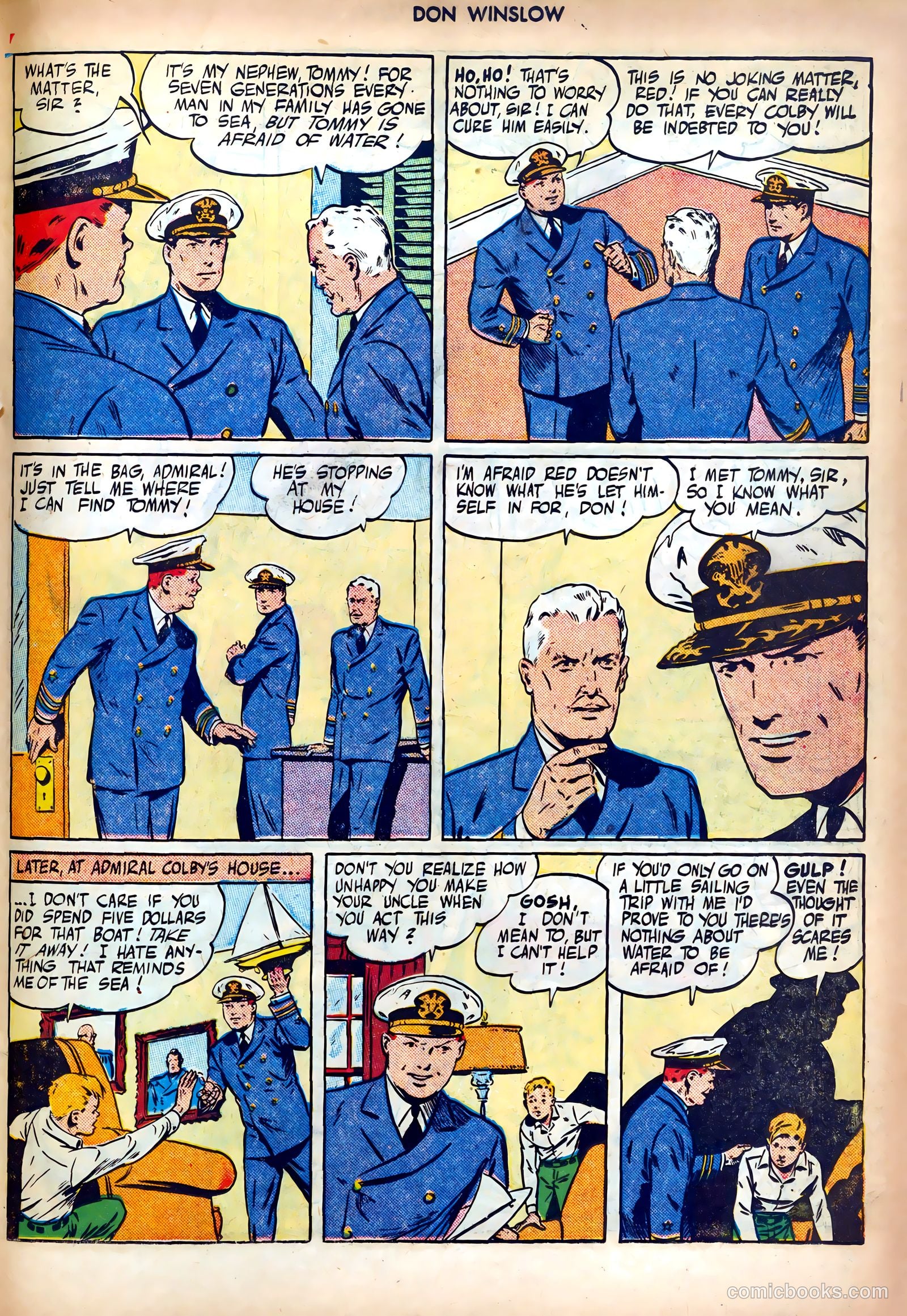 Don Winslow of the Navy #45 (1947) — page 27 of 52