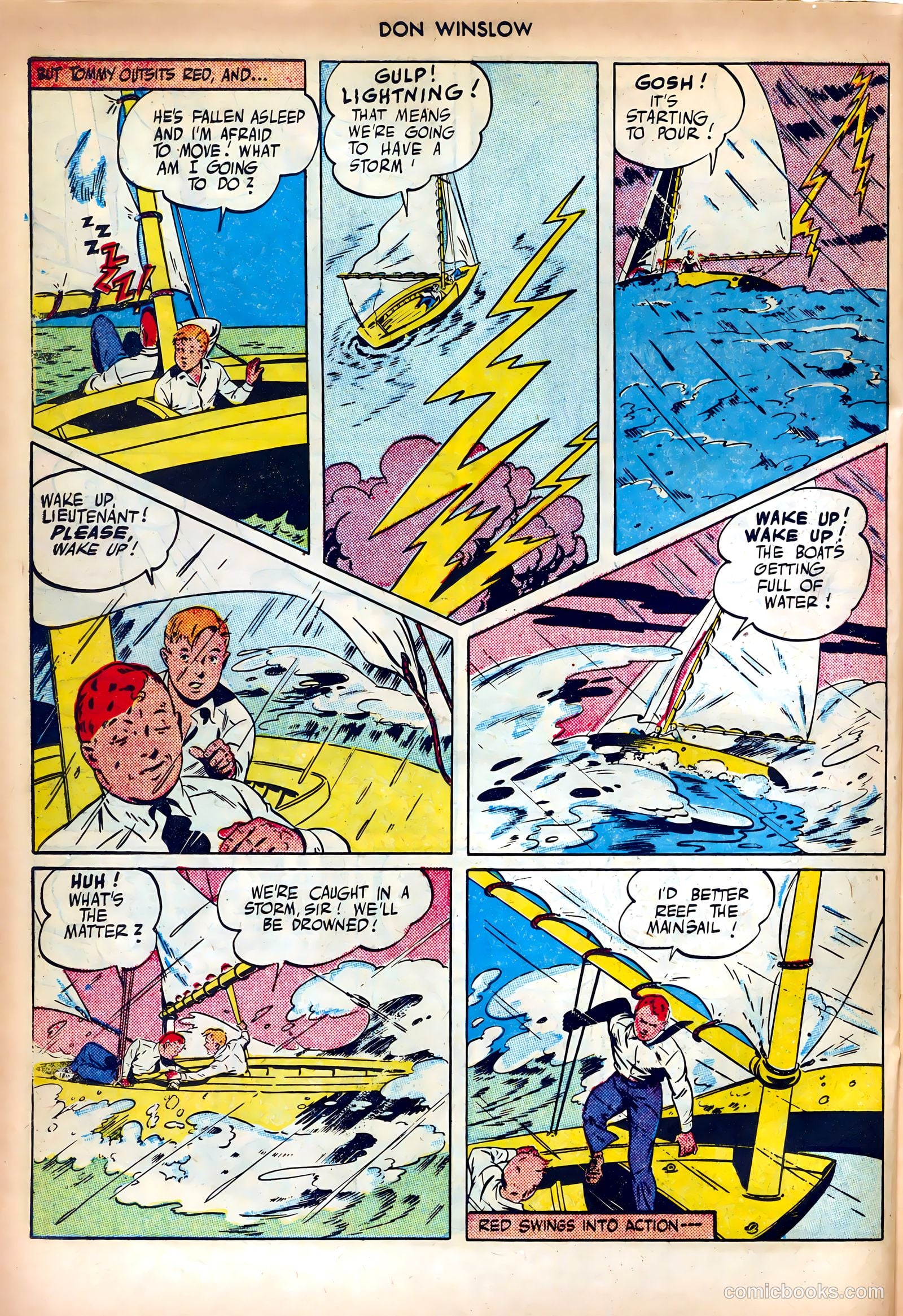 Don Winslow of the Navy #45 (1947) — page 30 of 52