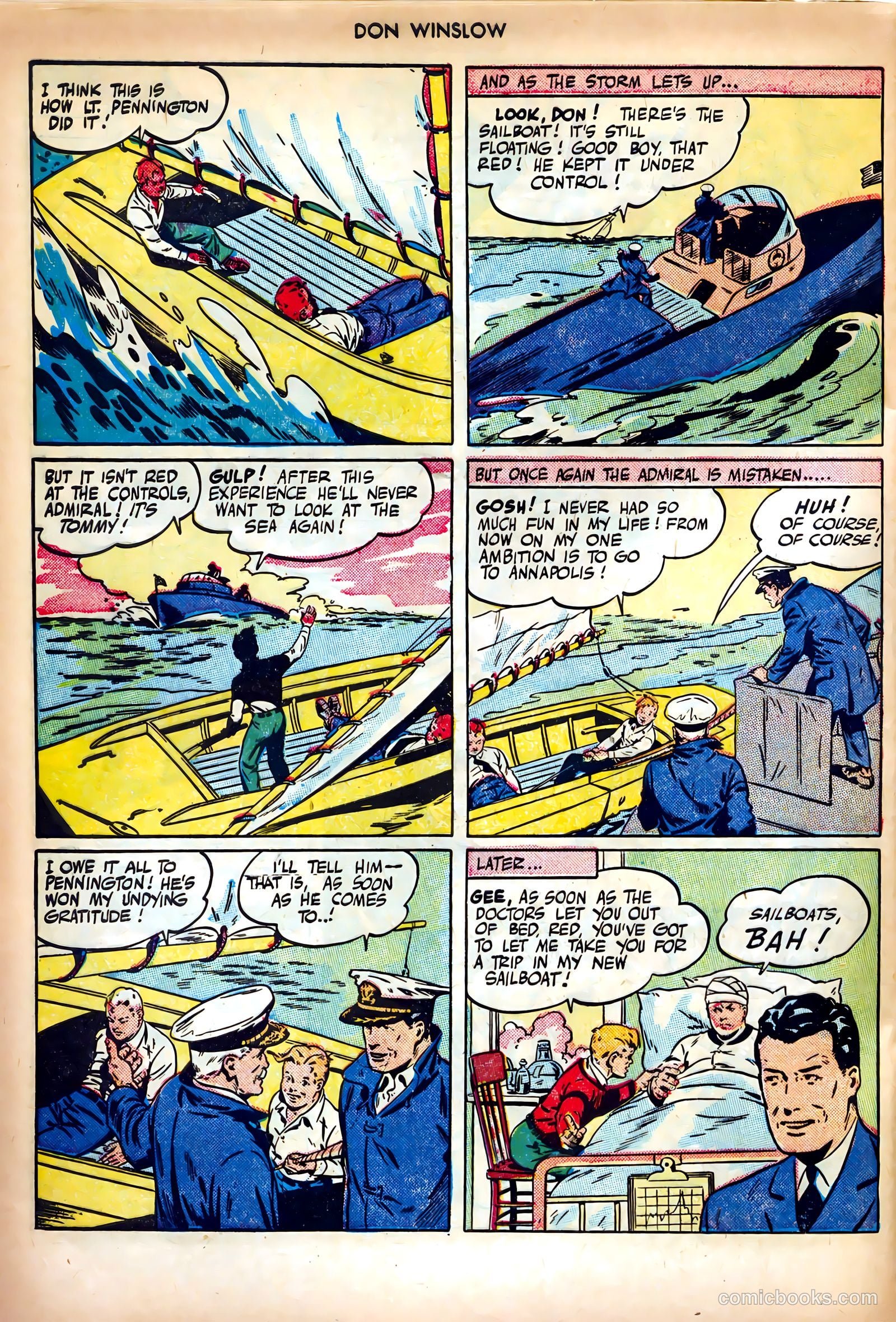 Don Winslow of the Navy #45 (1947) — page 32 of 52