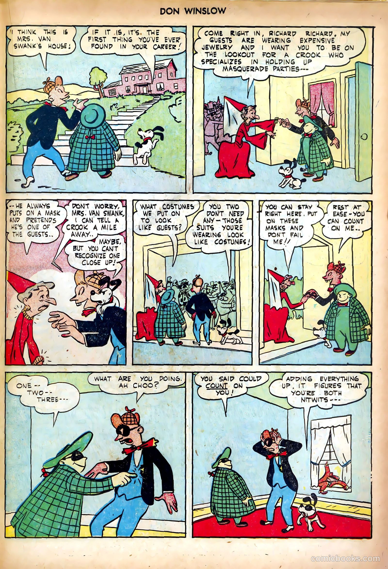 Don Winslow of the Navy #45 (1947) — page 35 of 52