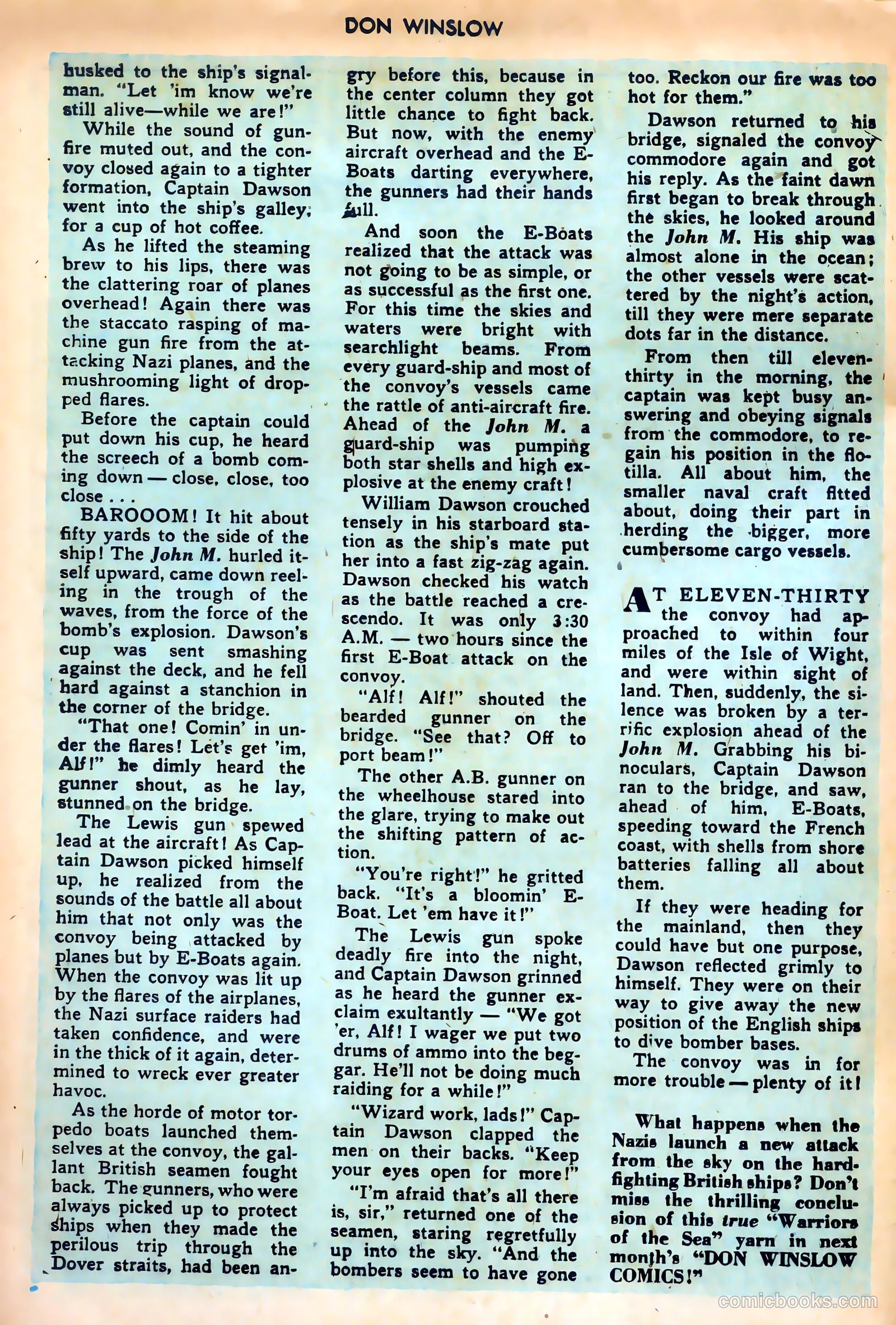 Don Winslow of the Navy #45 (1947) — page 40 of 52