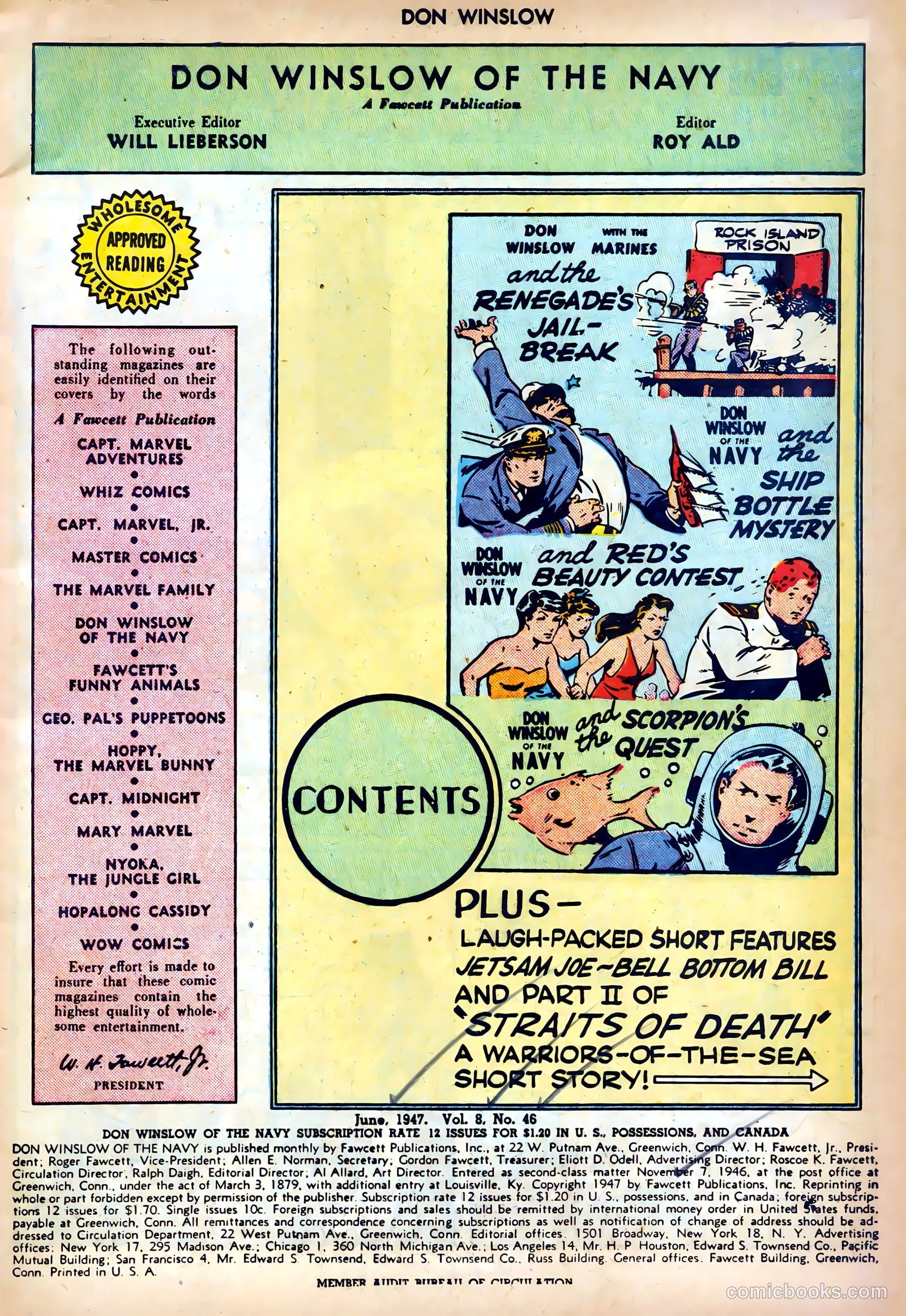 Don Winslow of the Navy #46 (1947) — page 3 of 52