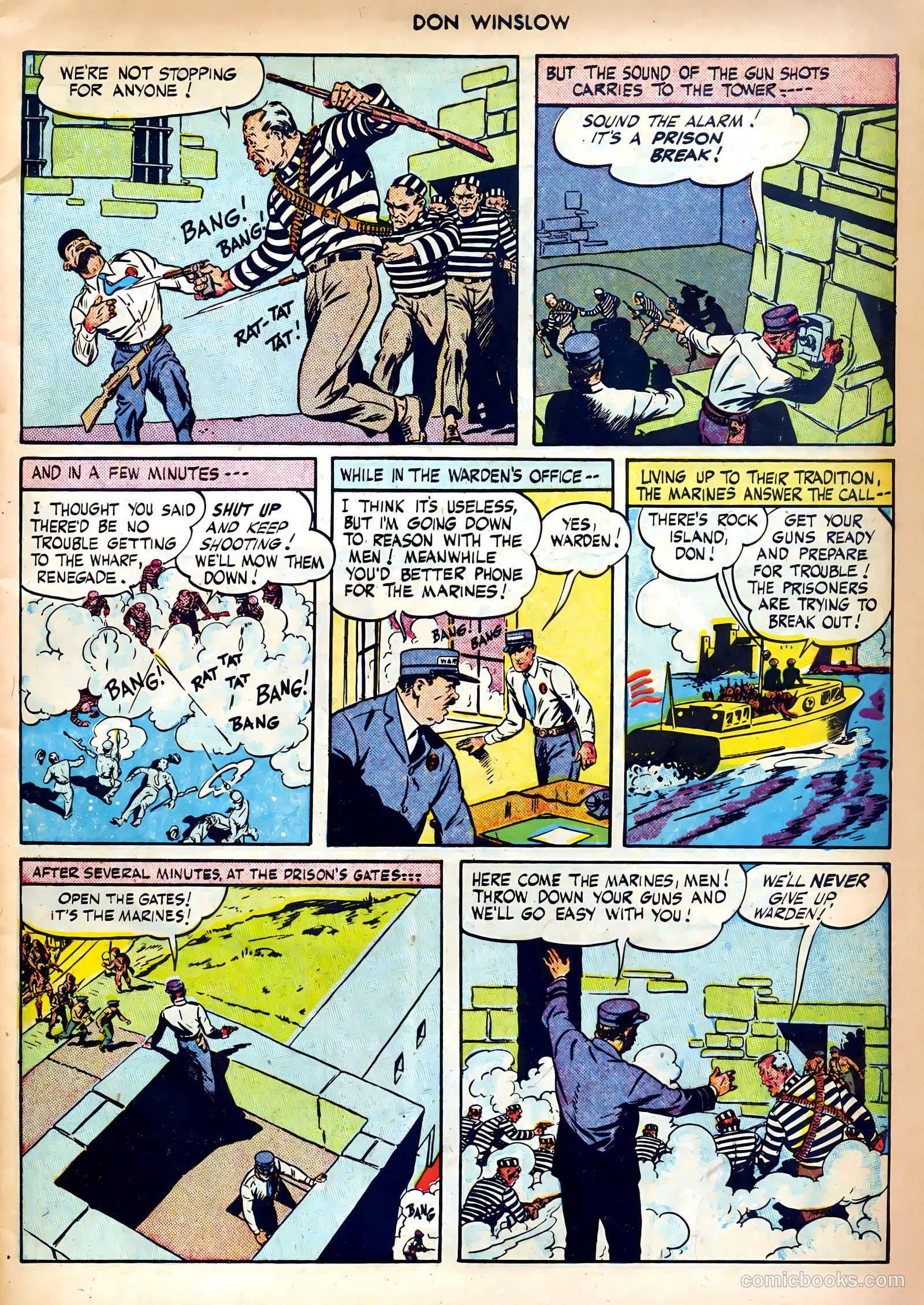 Don Winslow of the Navy #46 (1947) — page 7 of 52