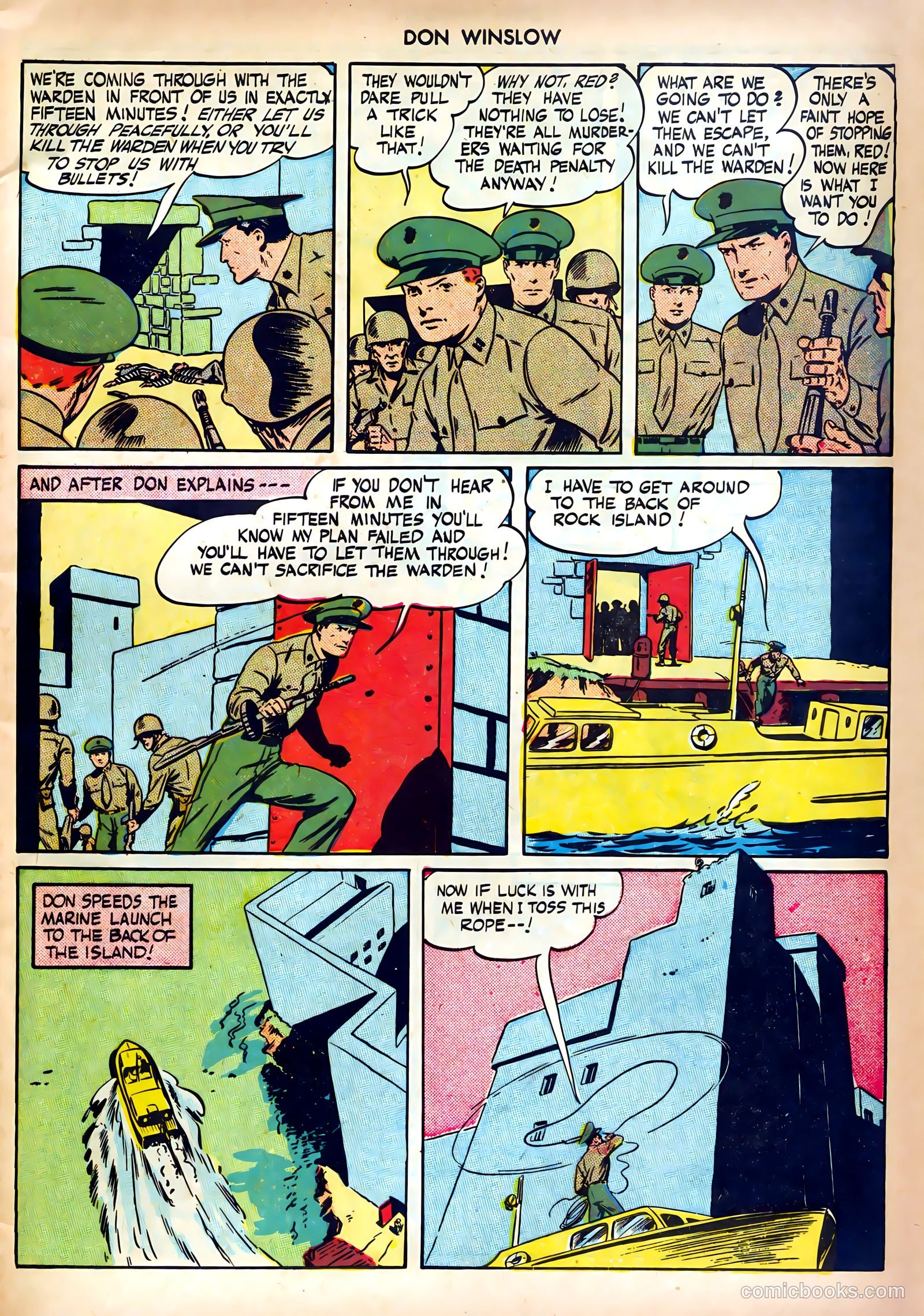 Don Winslow of the Navy #46 (1947) — page 9 of 52