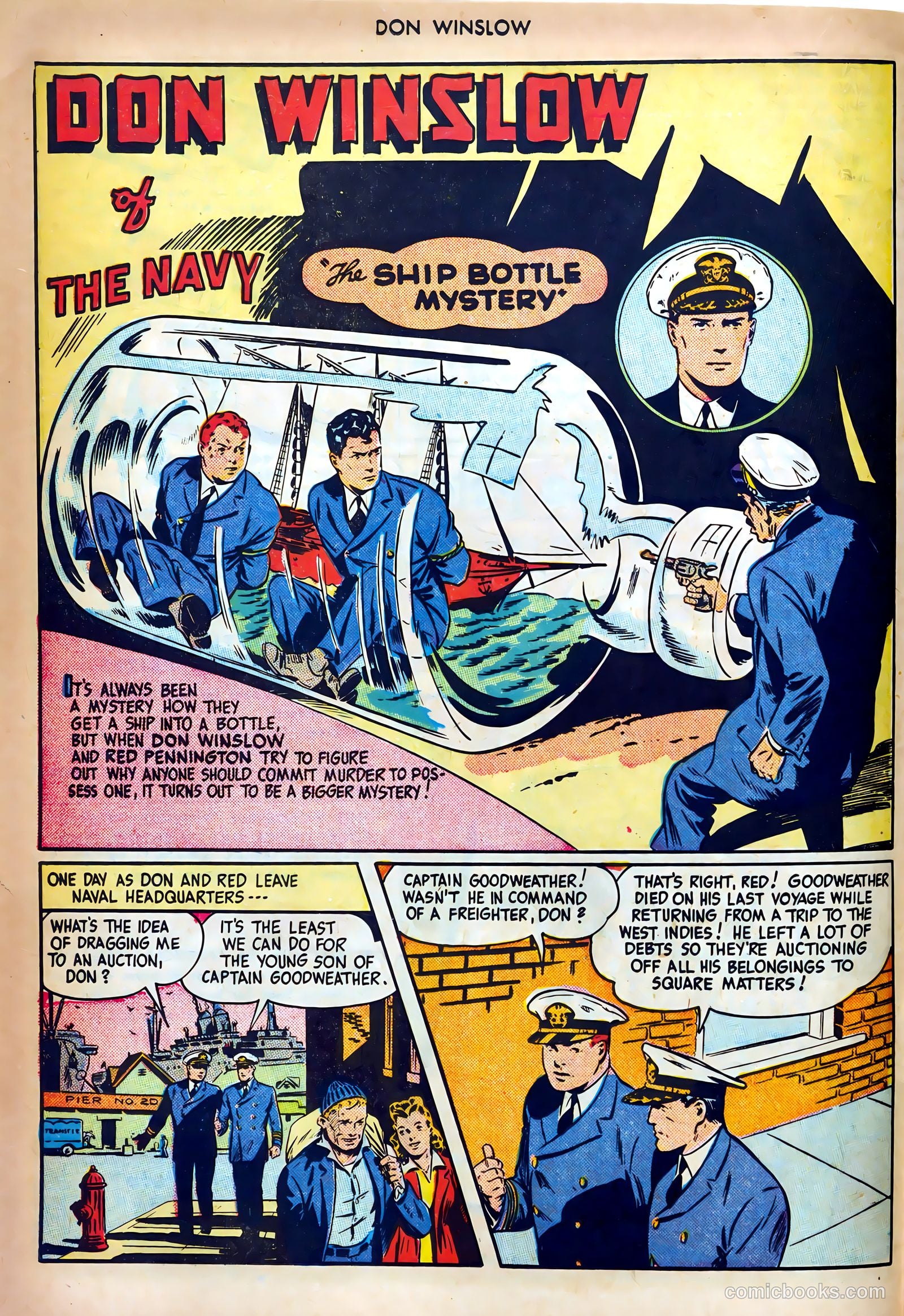 Don Winslow of the Navy #46 (1947) — page 16 of 52