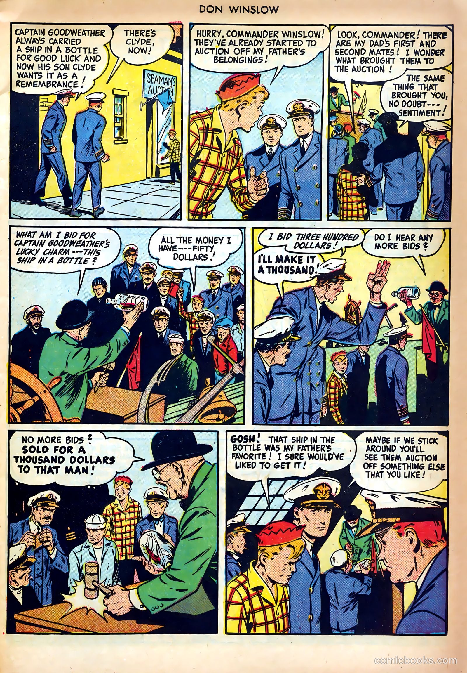 Don Winslow of the Navy #46 (1947) — page 17 of 52