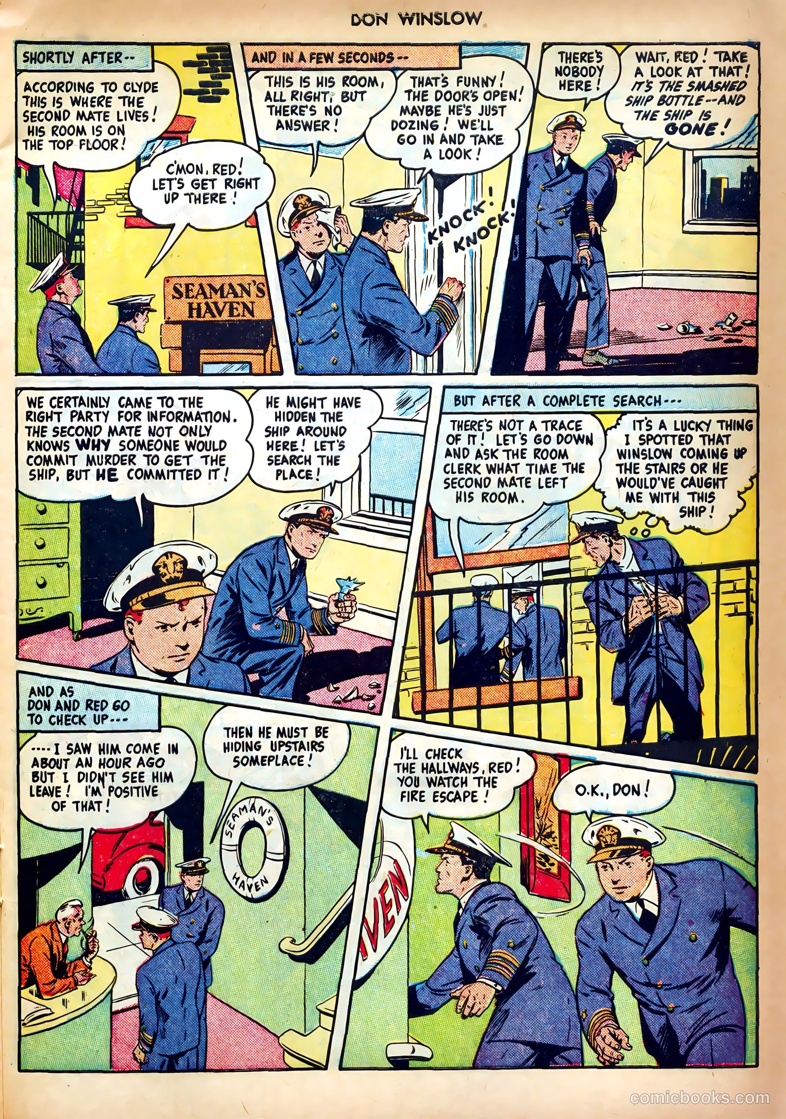 Don Winslow of the Navy #46 (1947) — page 19 of 52