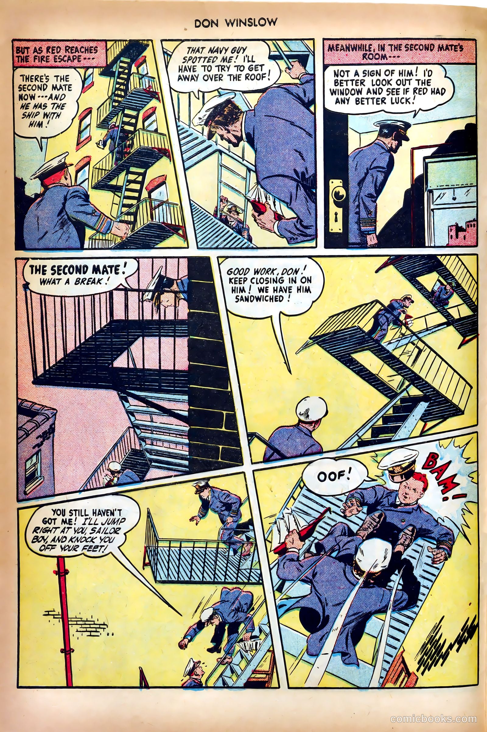 Don Winslow of the Navy #46 (1947) — page 20 of 52