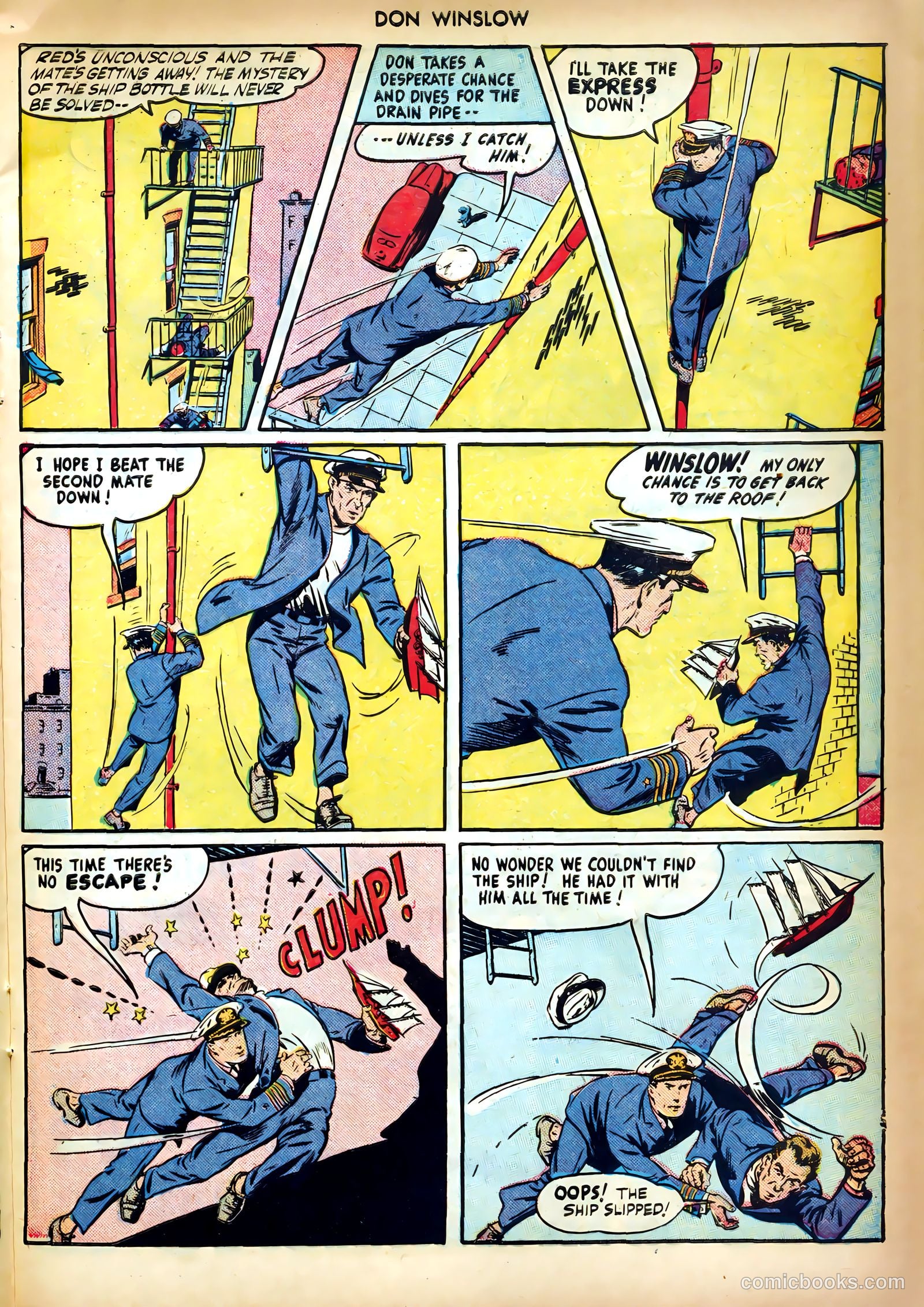 Don Winslow of the Navy #46 (1947) — page 21 of 52