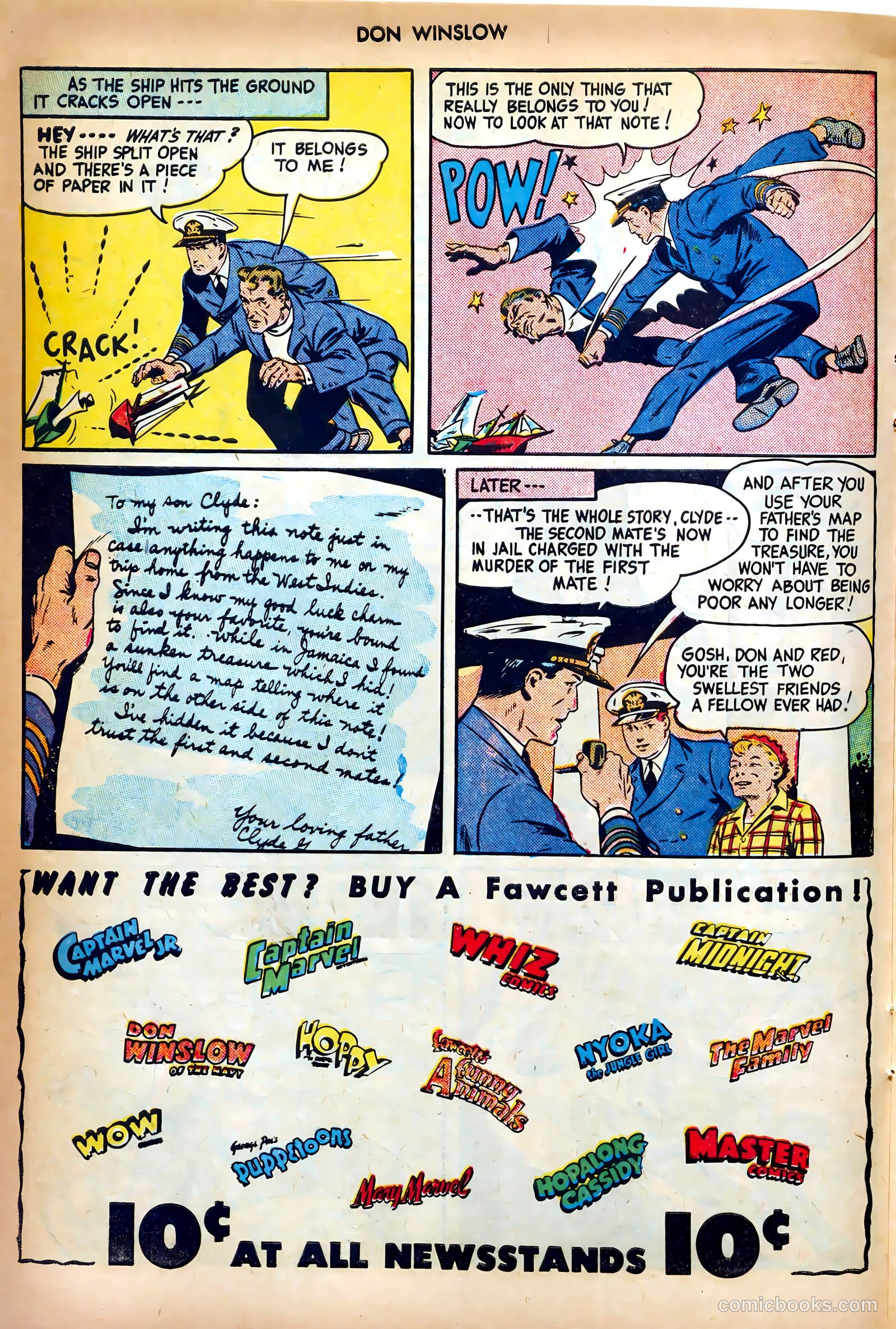Don Winslow of the Navy #46 (1947) — page 22 of 52