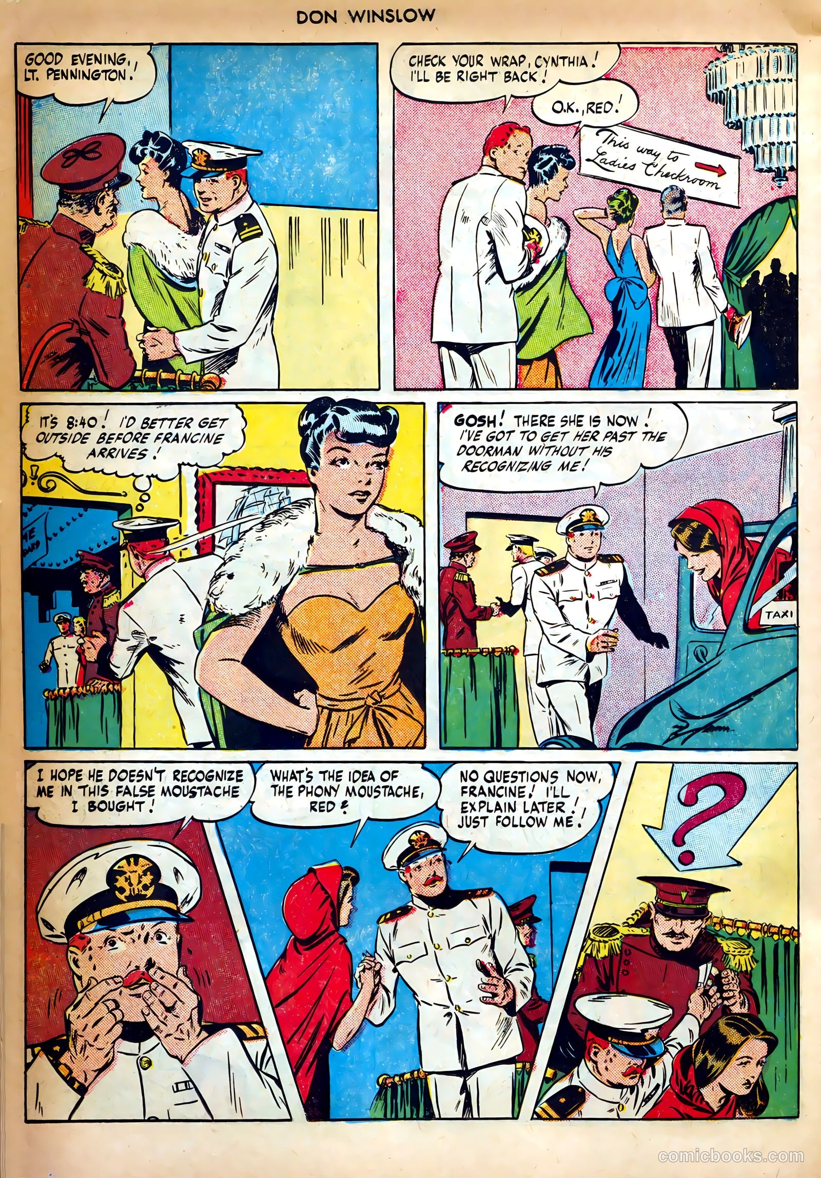 Don Winslow of the Navy #46 (1947) — page 30 of 52