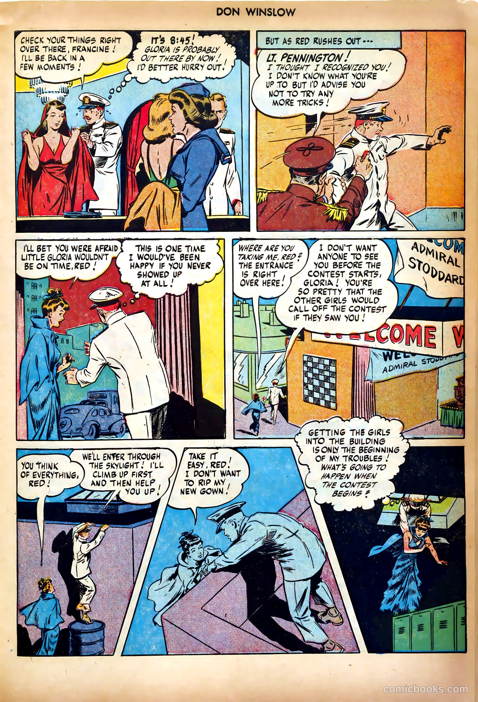 Don Winslow of the Navy #46 (1947) — page 31 of 52