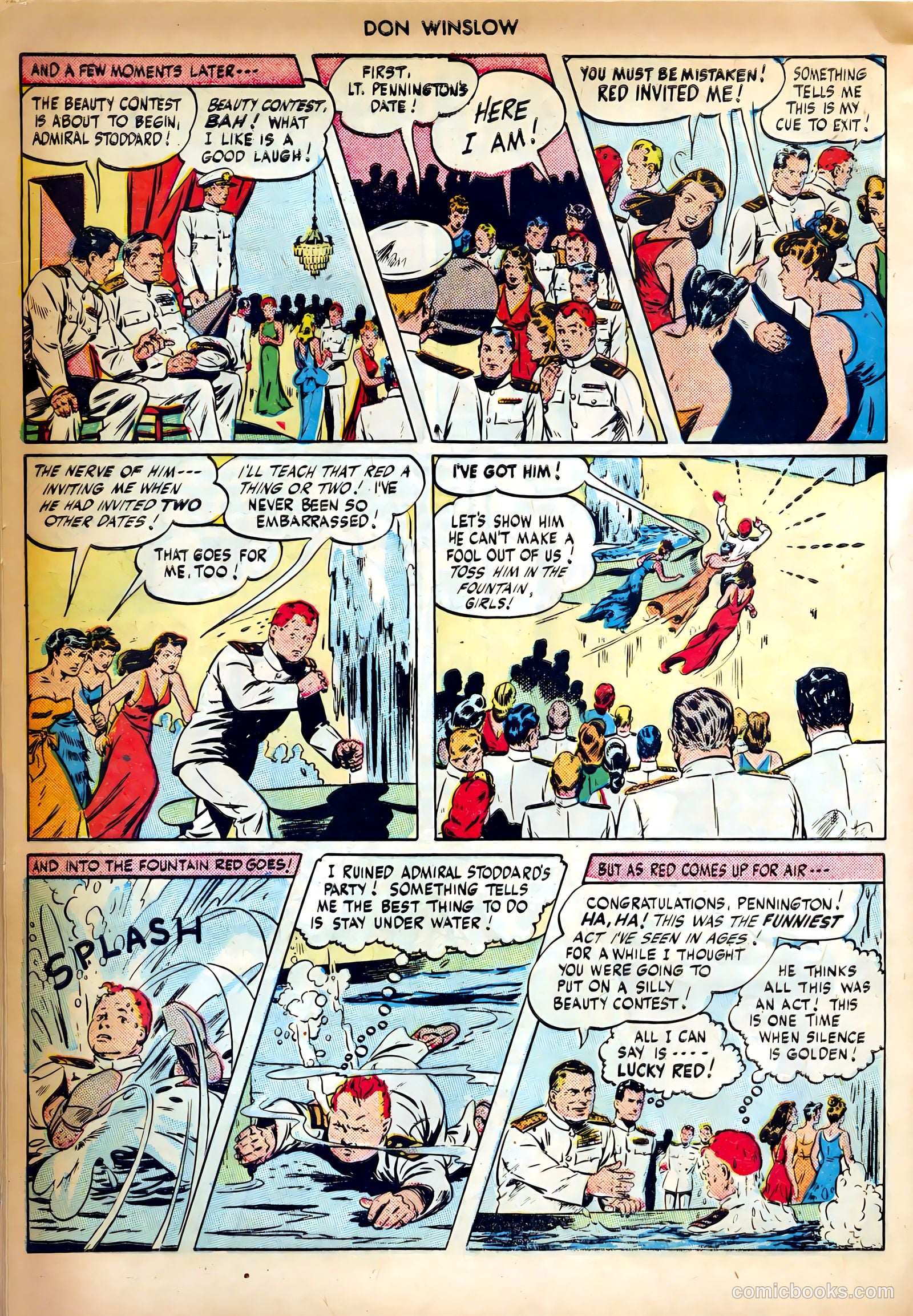 Don Winslow of the Navy #46 (1947) — page 32 of 52