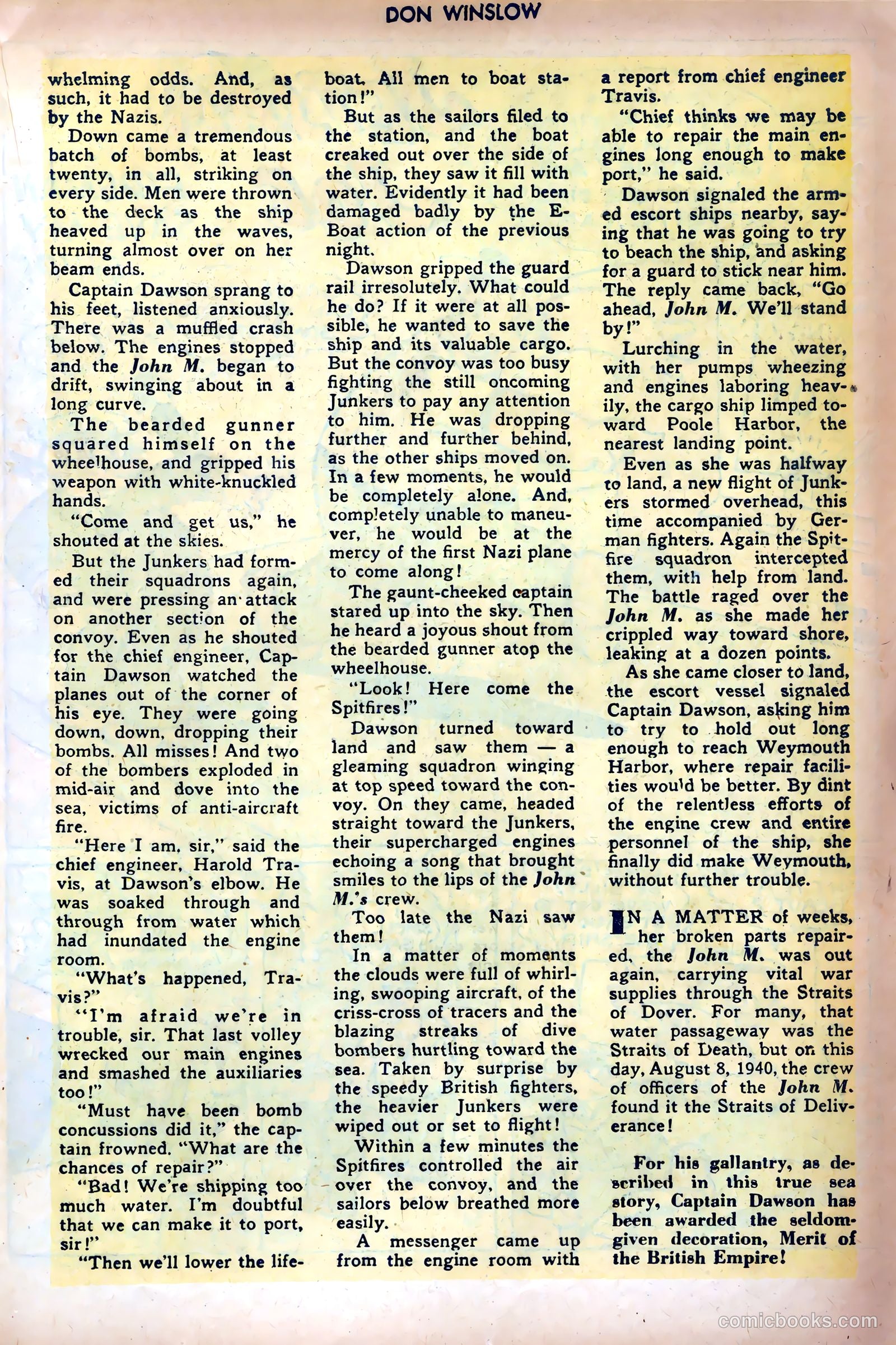 Don Winslow of the Navy #46 (1947) — page 35 of 52