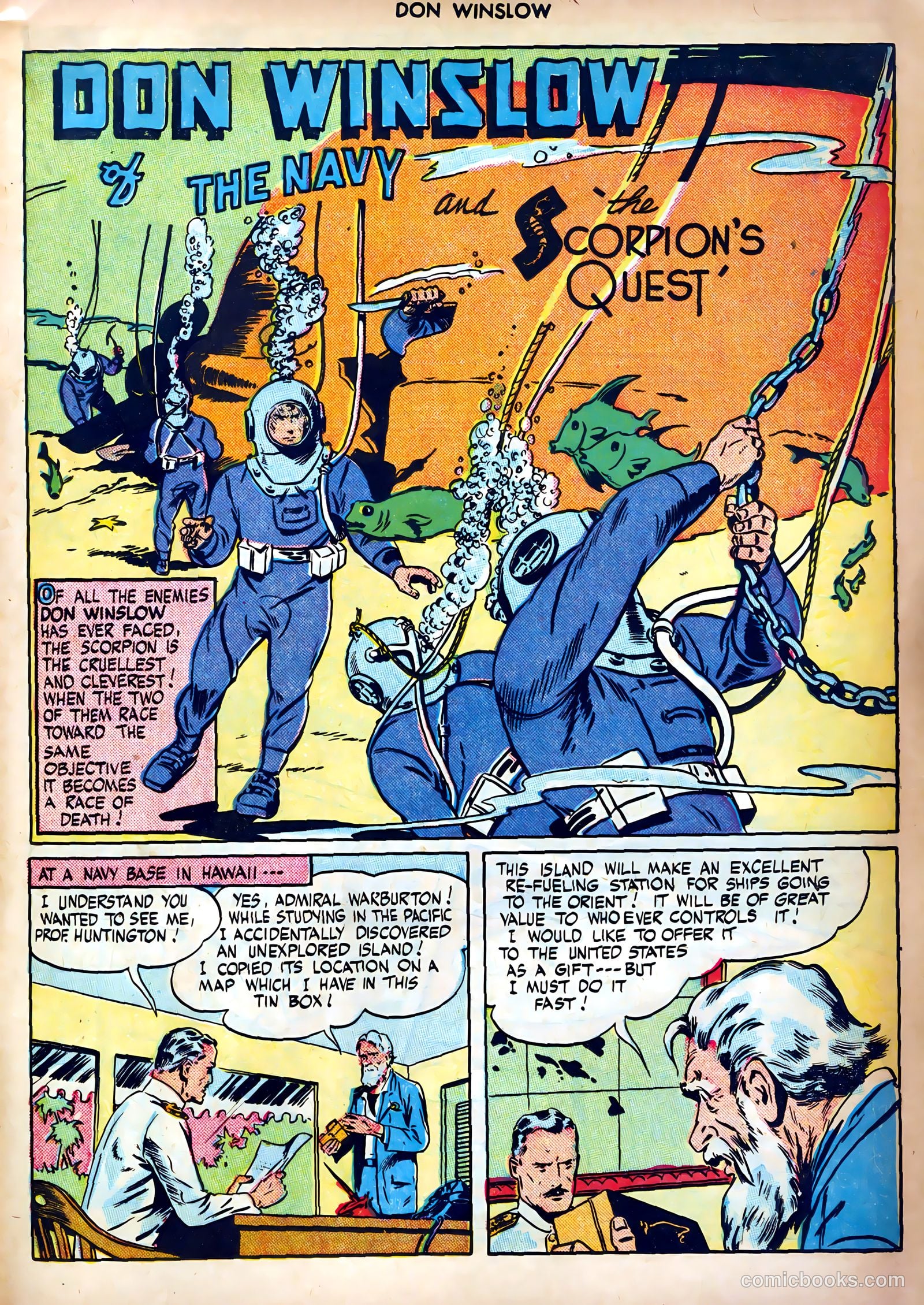 Don Winslow of the Navy #46 (1947) — page 41 of 52