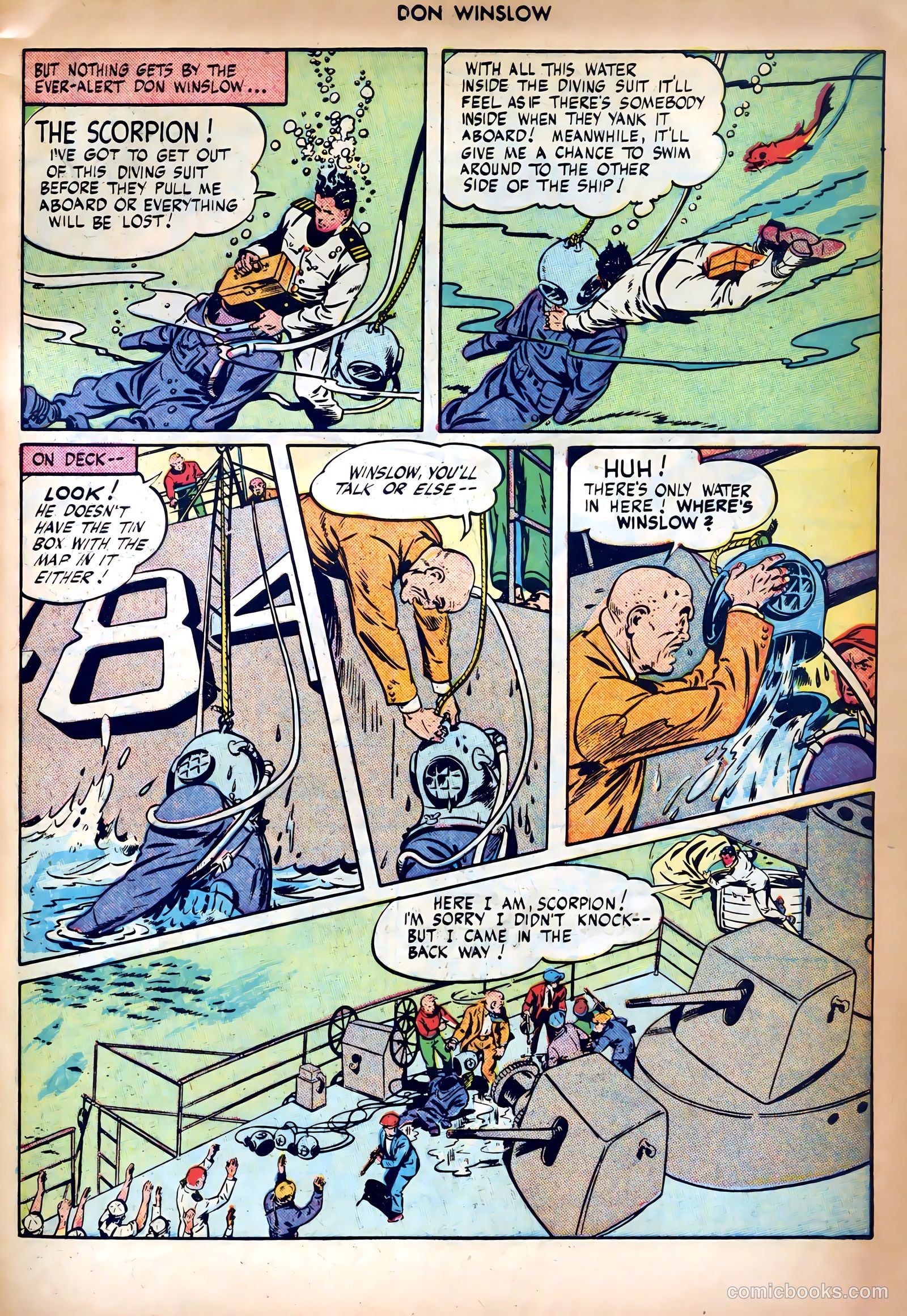 Don Winslow of the Navy #46 (1947) — page 47 of 52