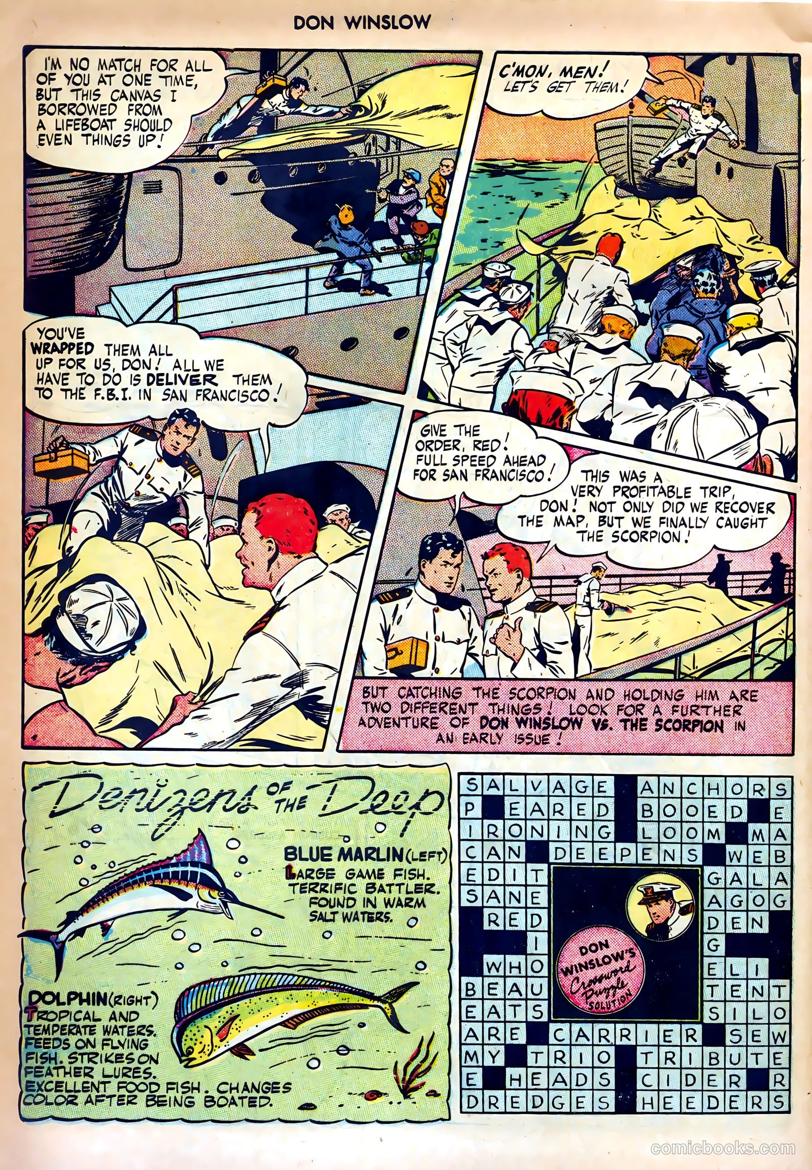 Don Winslow of the Navy #46 (1947) — page 48 of 52