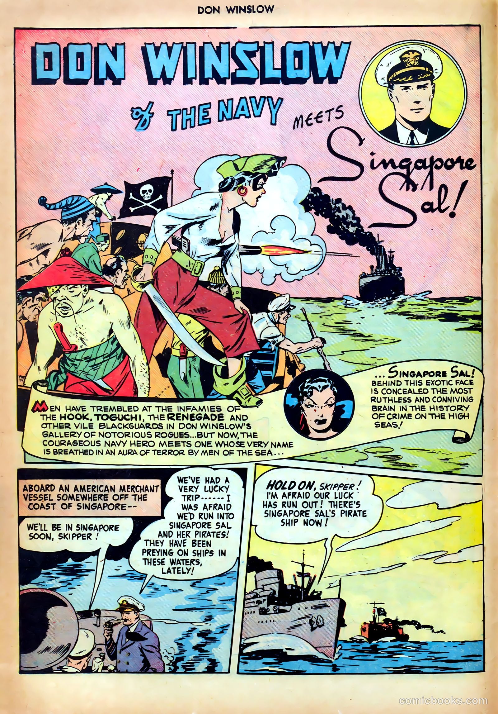 Don Winslow of the Navy #47 (1947) — page 16 of 52
