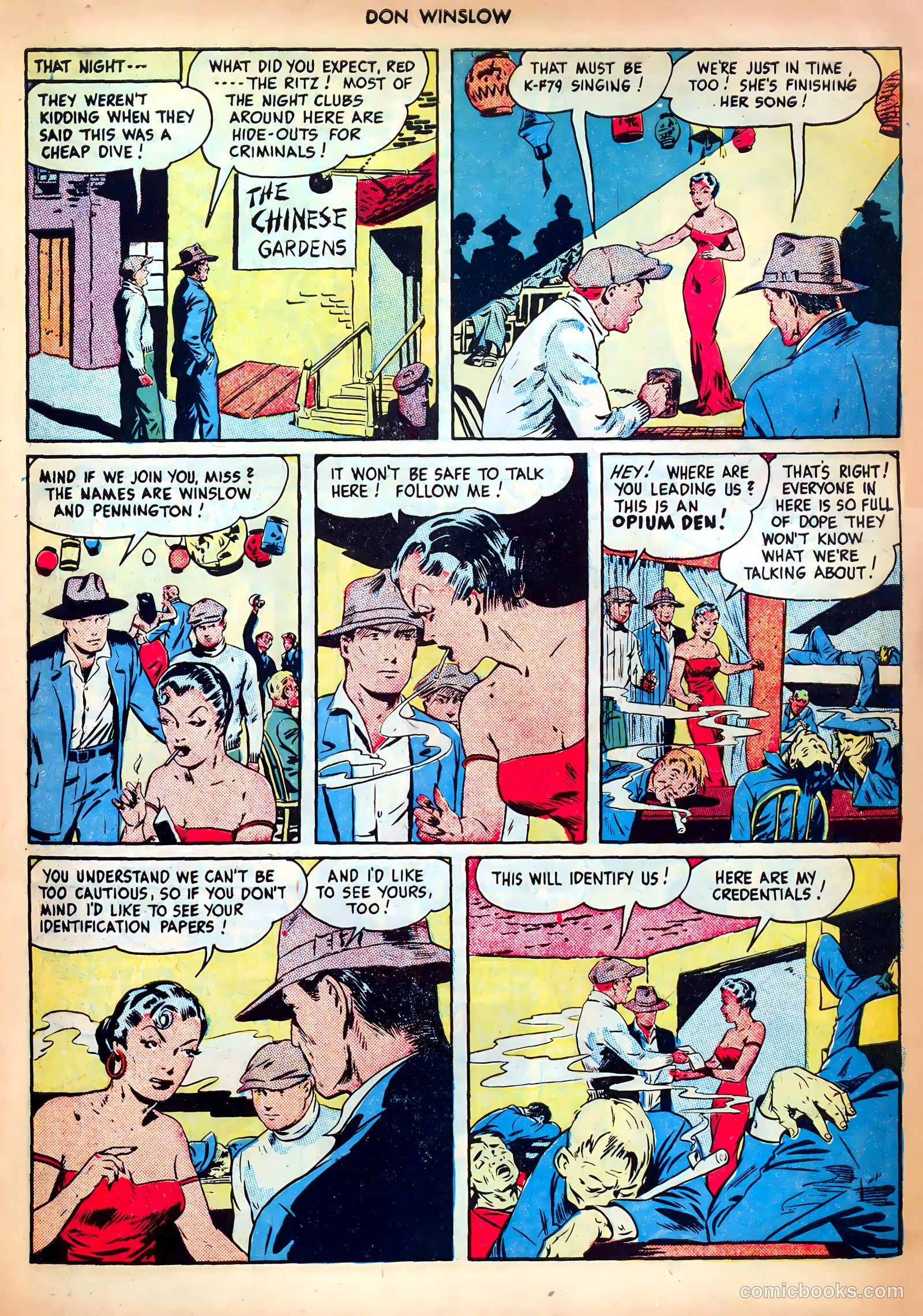 Don Winslow of the Navy #47 (1947) — page 19 of 52
