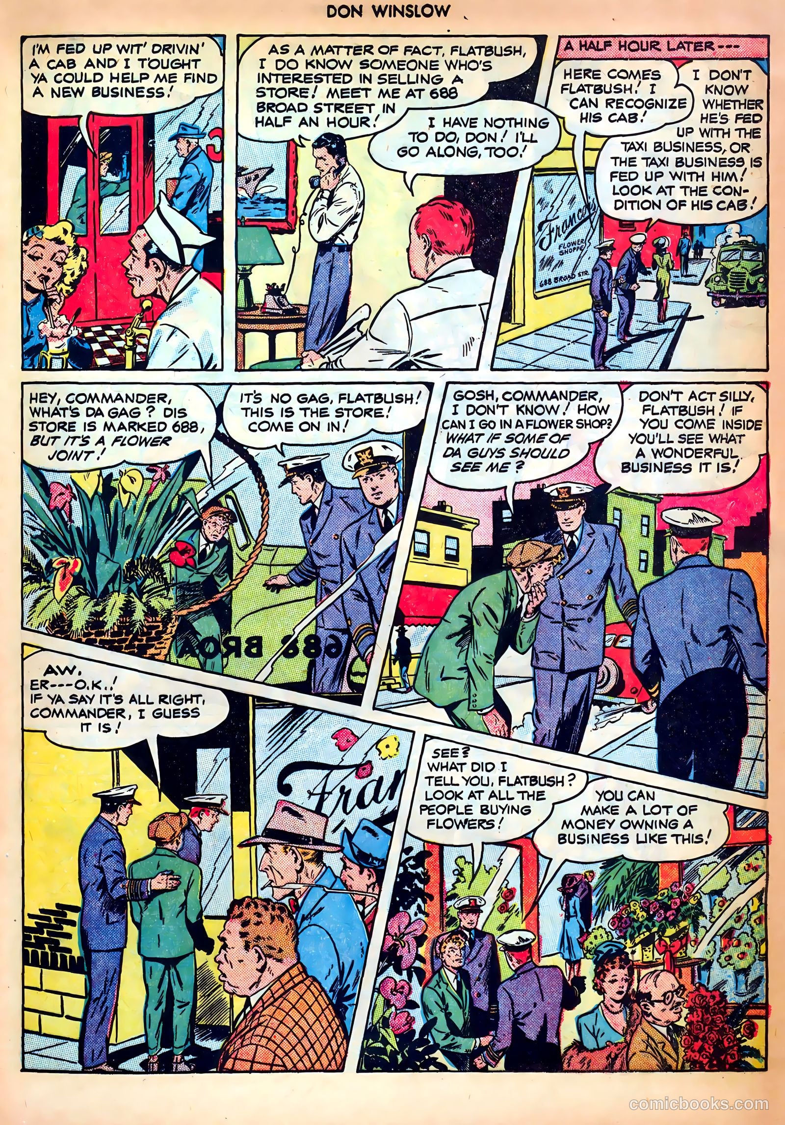 Don Winslow of the Navy #47 (1947) — page 25 of 52
