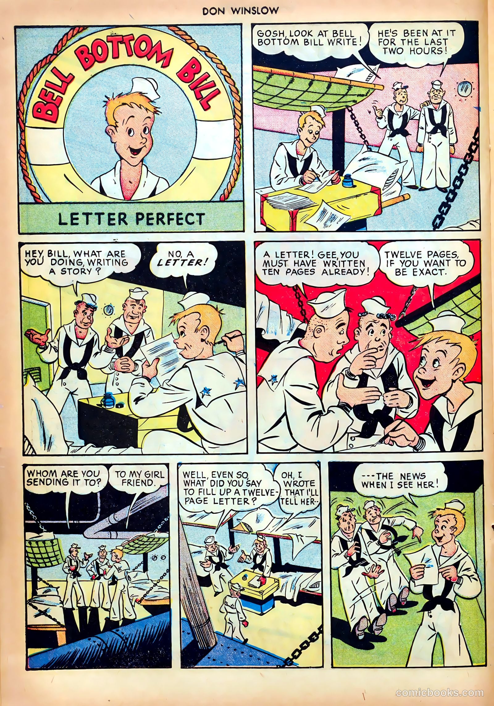 Don Winslow of the Navy #47 (1947) — page 32 of 52