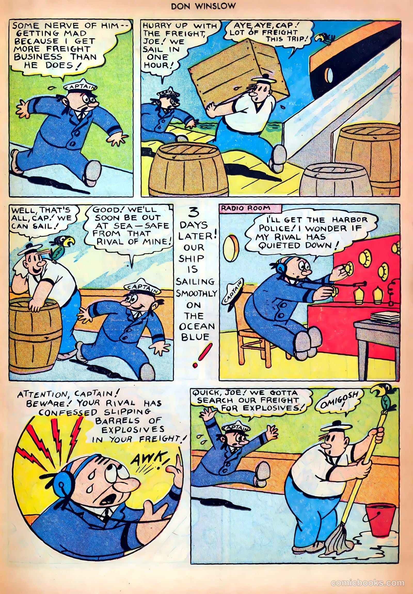 Don Winslow of the Navy #47 (1947) — page 35 of 52