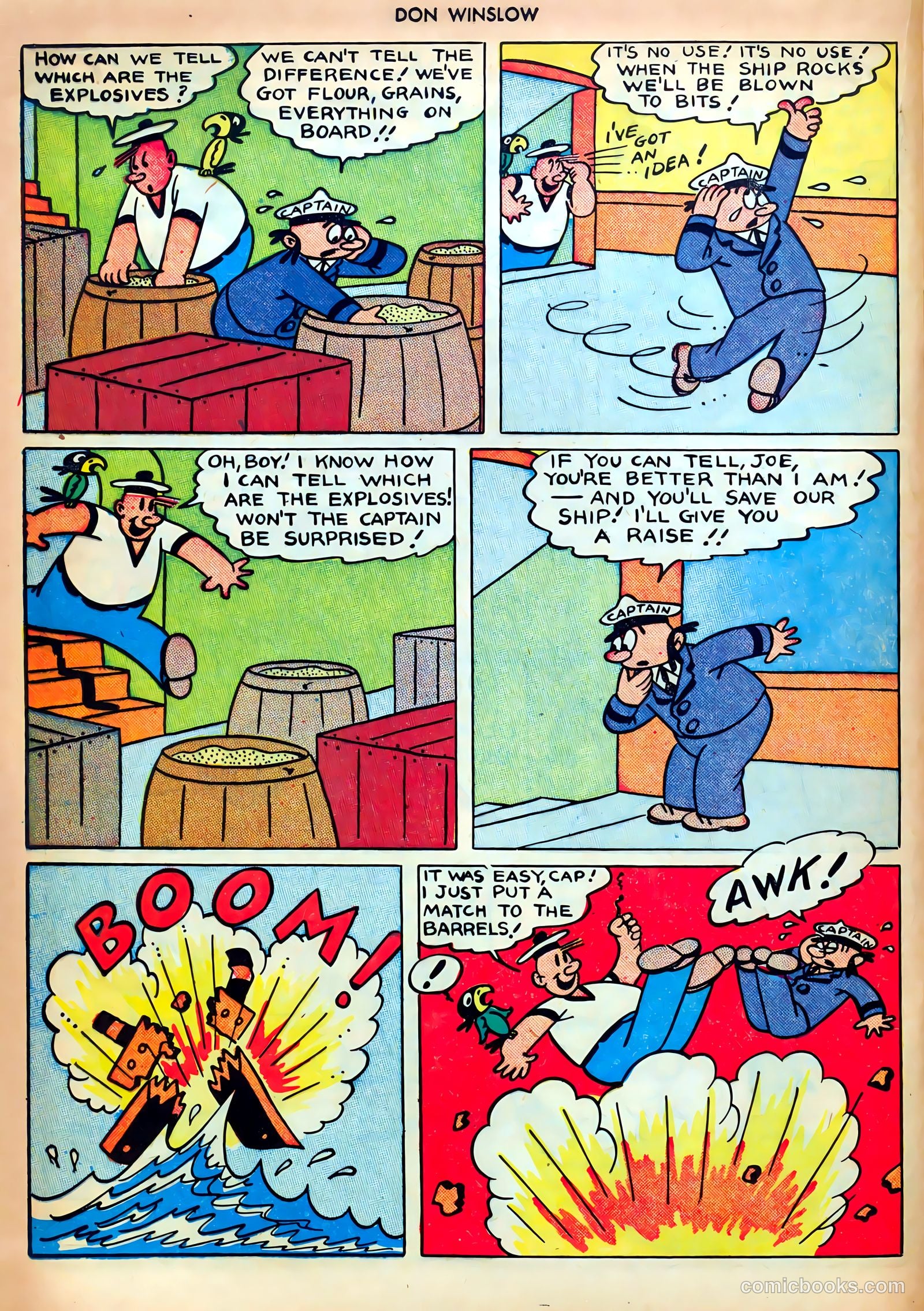 Don Winslow of the Navy #47 (1947) — page 36 of 52