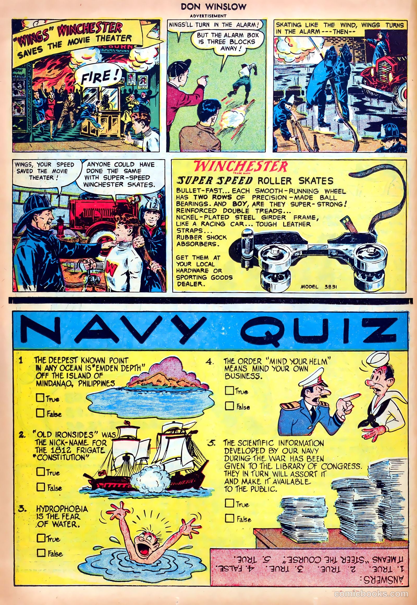 Don Winslow of the Navy #47 (1947) — page 38 of 52