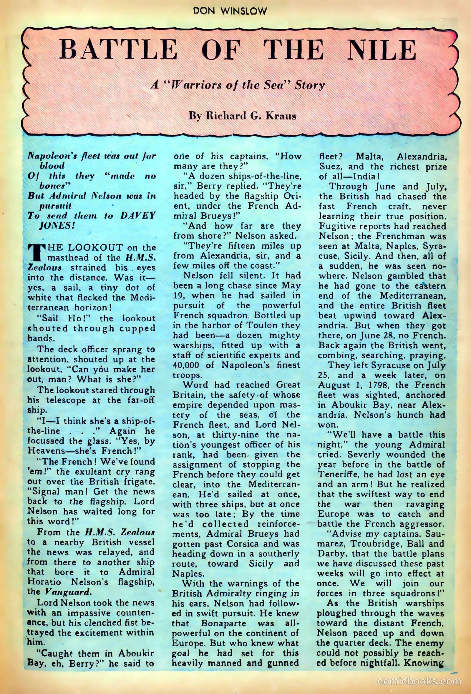 Don Winslow of the Navy #47 (1947) — page 39 of 52