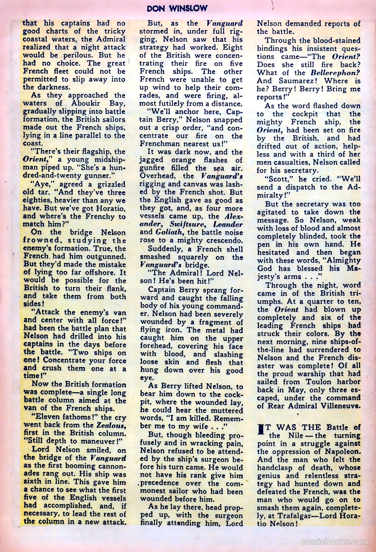 Don Winslow of the Navy #47 (1947) — page 40 of 52
