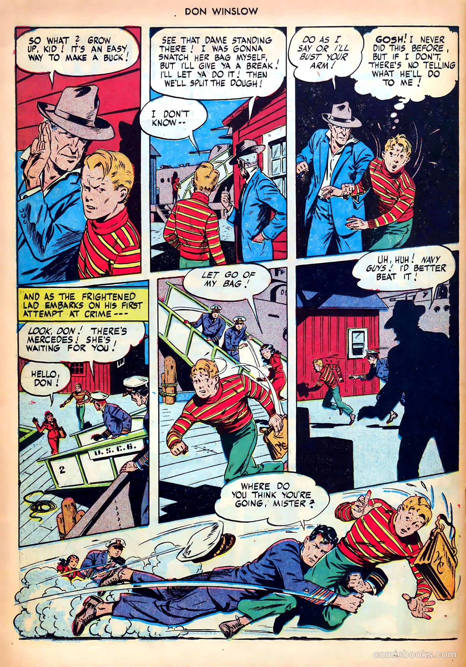 Don Winslow of the Navy #47 (1947) — page 42 of 52