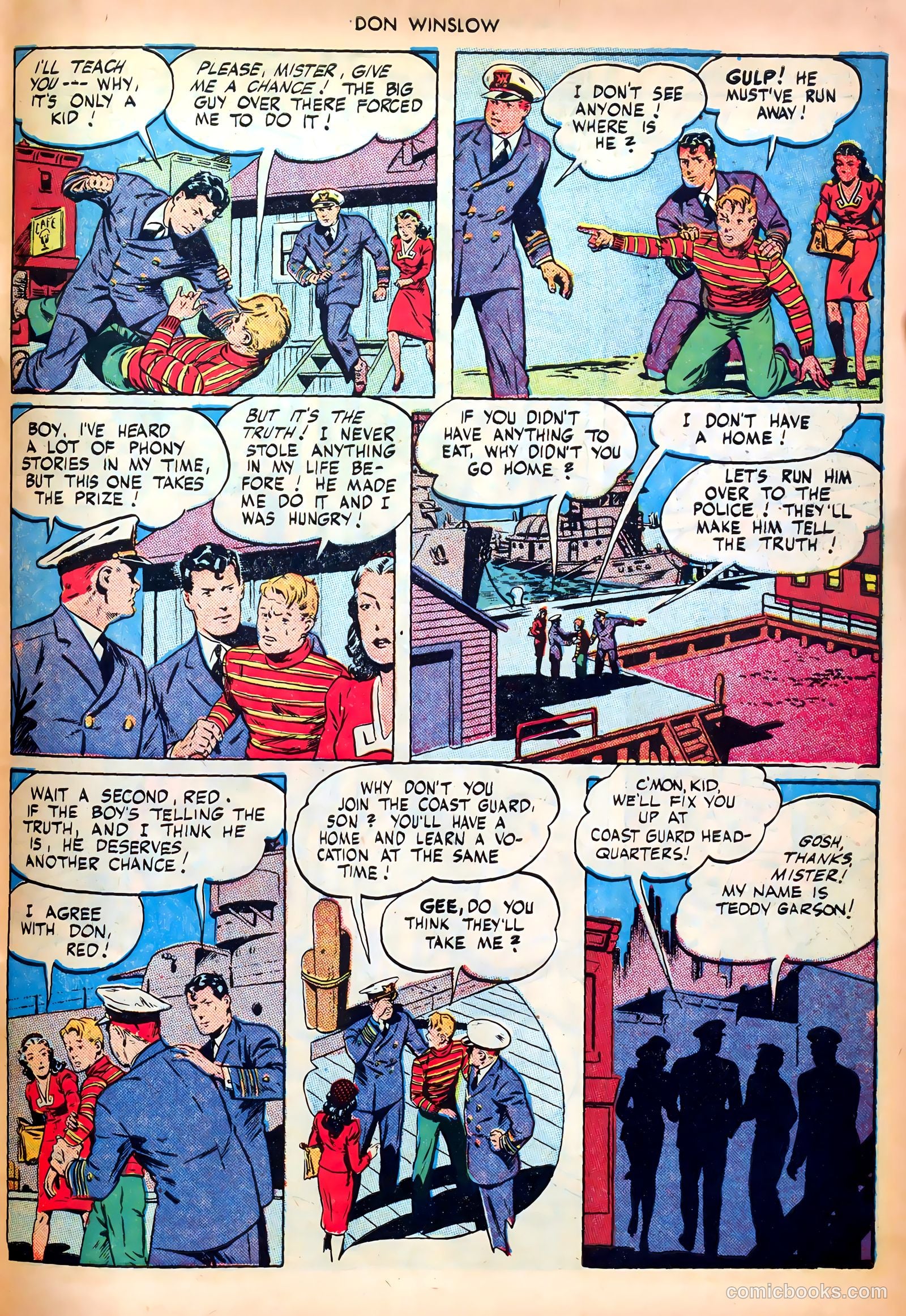 Don Winslow of the Navy #47 (1947) — page 43 of 52