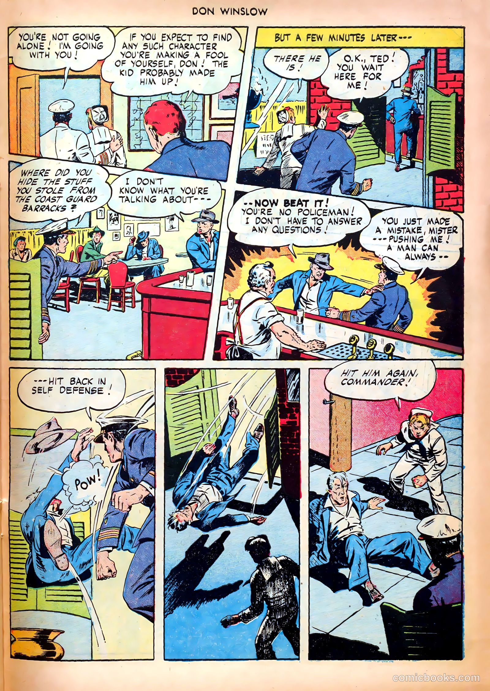Don Winslow of the Navy #47 (1947) — page 47 of 52