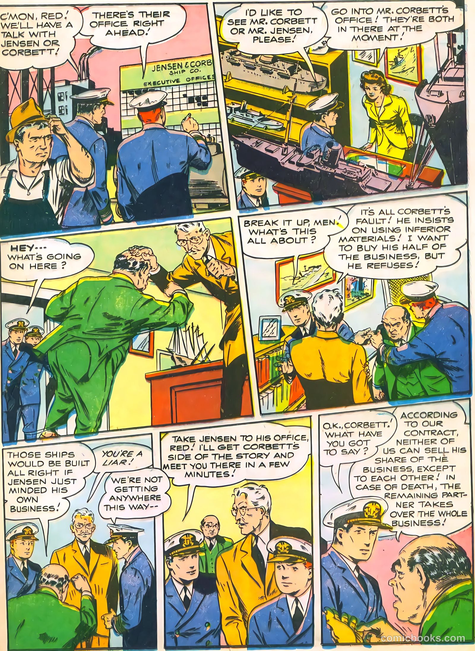Don Winslow of the Navy #48 (1947) — page 17 of 52