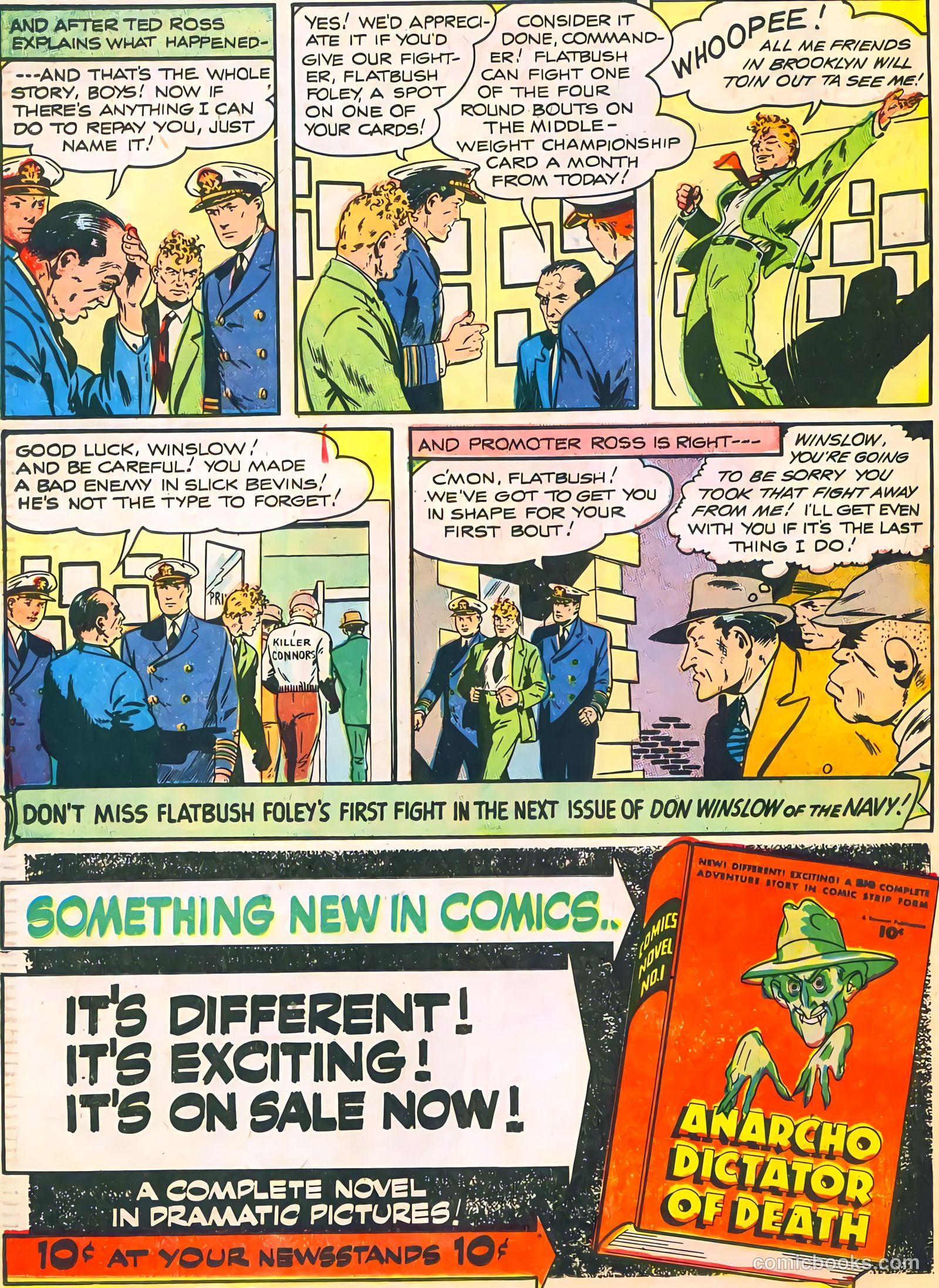 Don Winslow of the Navy #48 (1947) — page 32 of 52