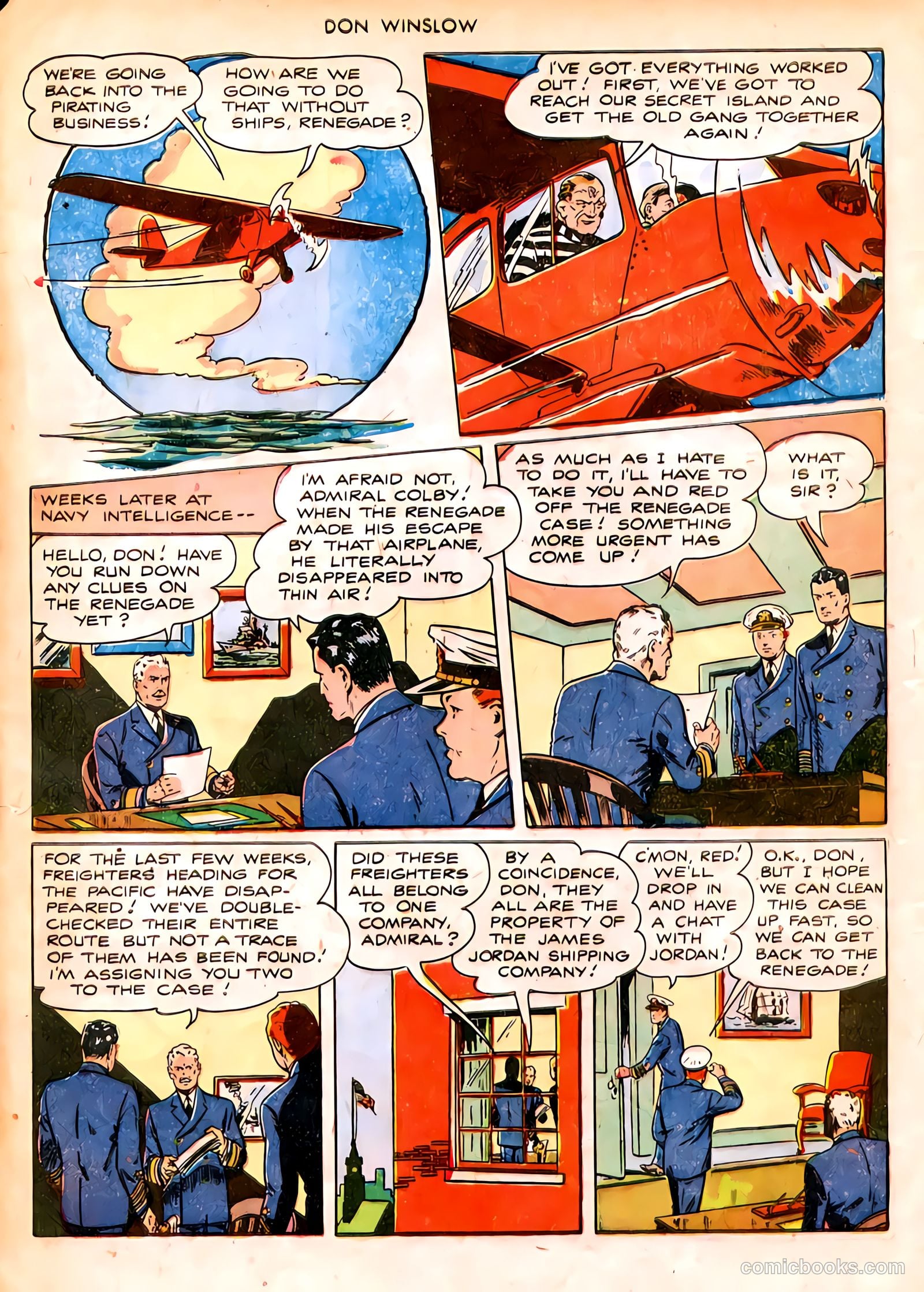Don Winslow of the Navy #49 (1947) — page 6 of 52