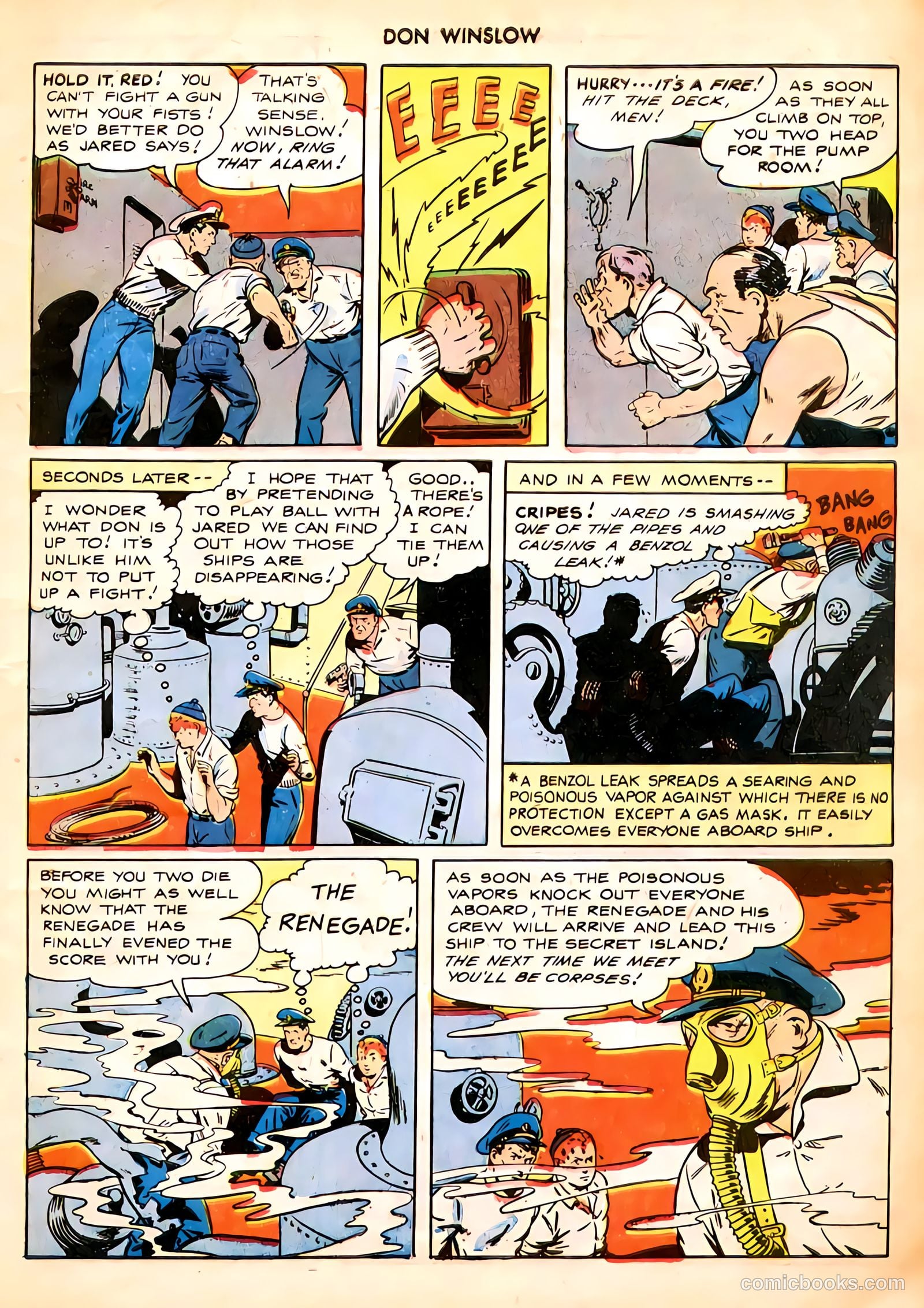 Don Winslow of the Navy #49 (1947) — page 9 of 52