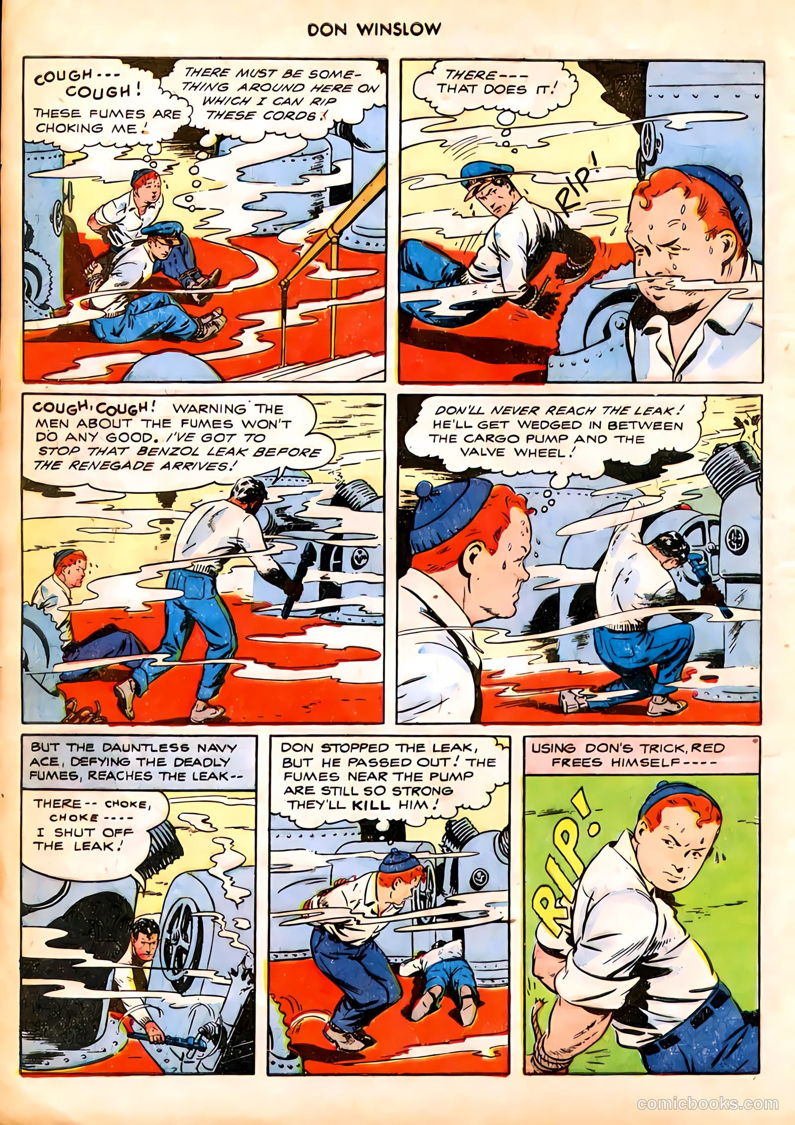 Don Winslow of the Navy #49 (1947) — page 10 of 52