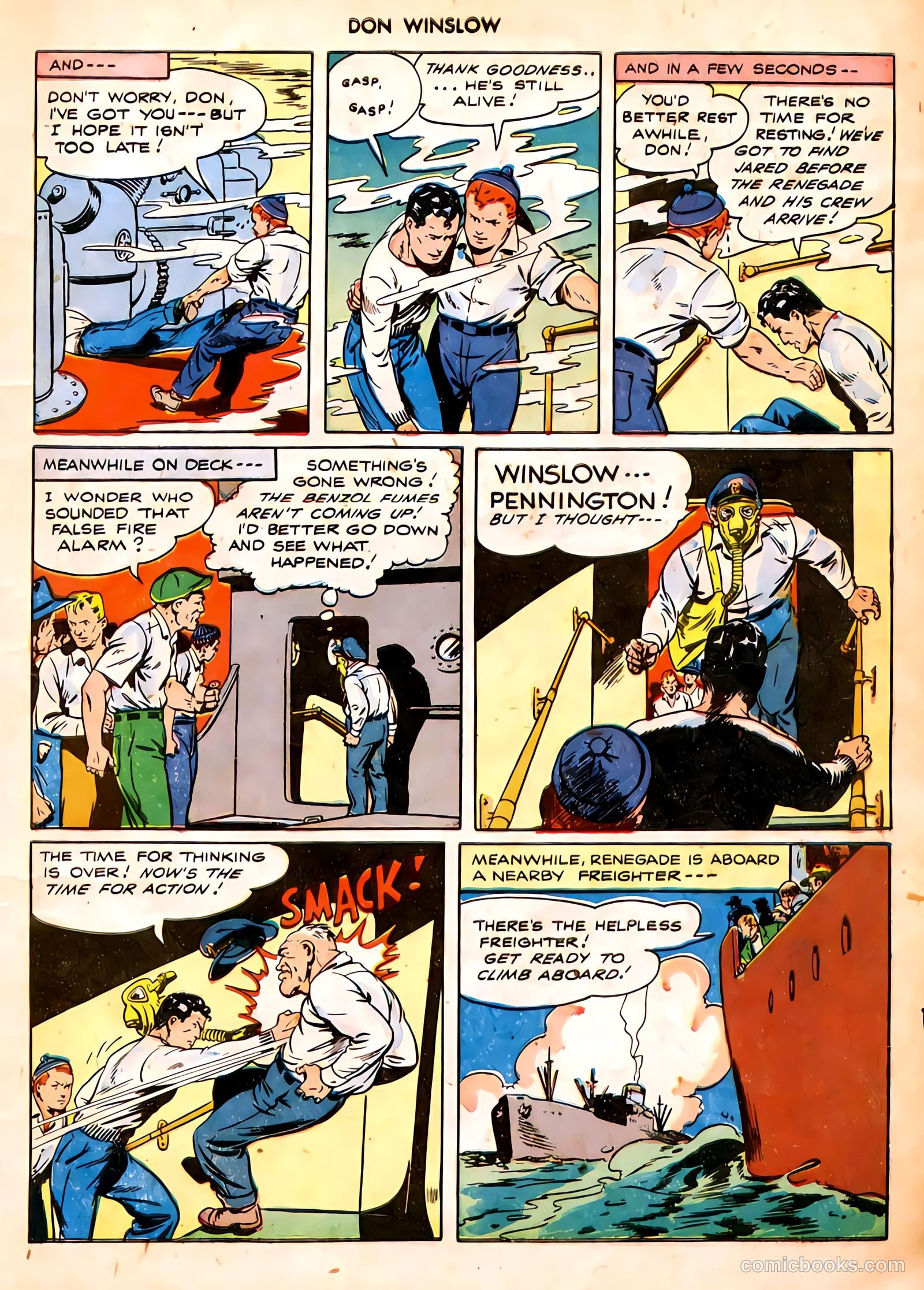 Don Winslow of the Navy #49 (1947) — page 11 of 52