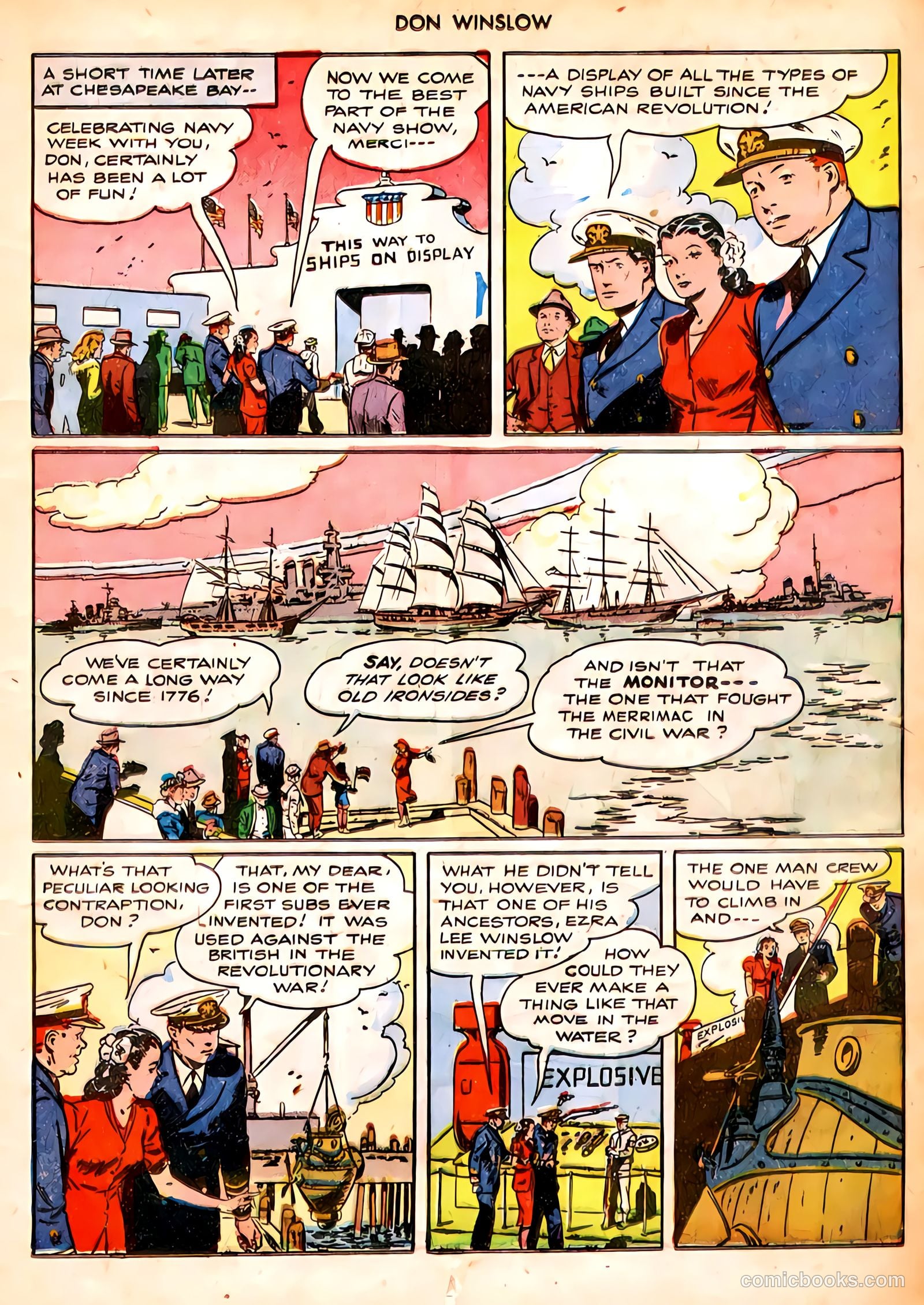 Don Winslow of the Navy #49 (1947) — page 17 of 52