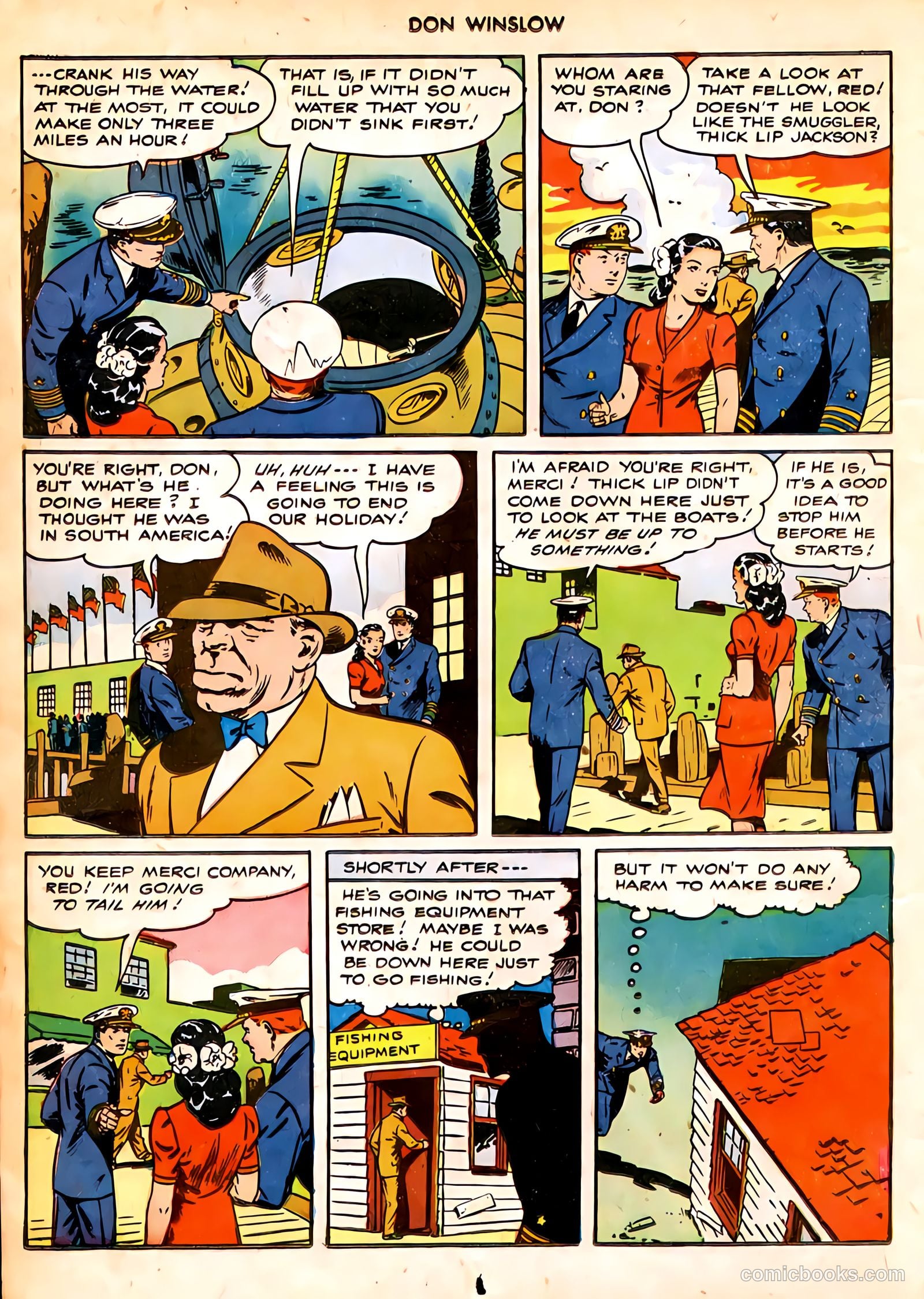 Don Winslow of the Navy #49 (1947) — page 18 of 52