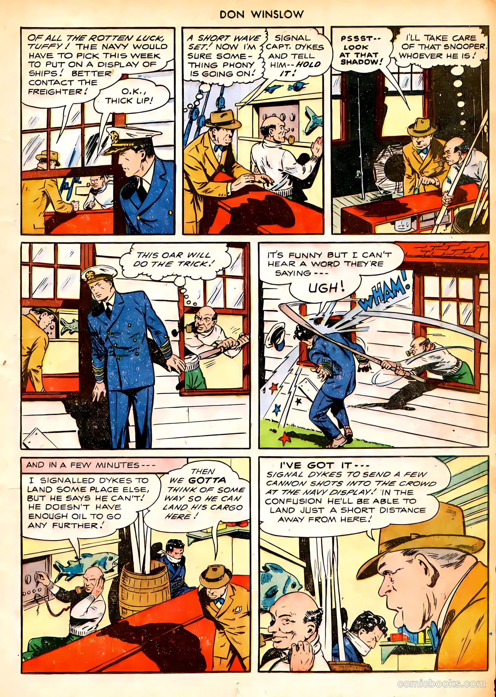 Don Winslow of the Navy #49 (1947) — page 19 of 52