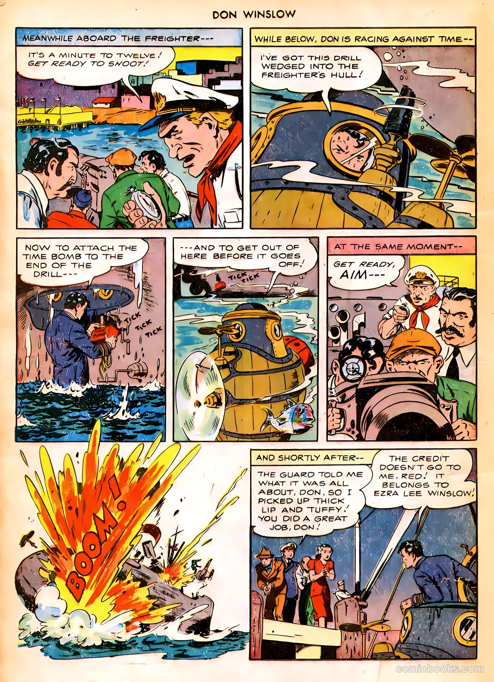 Don Winslow of the Navy #49 (1947) — page 22 of 52