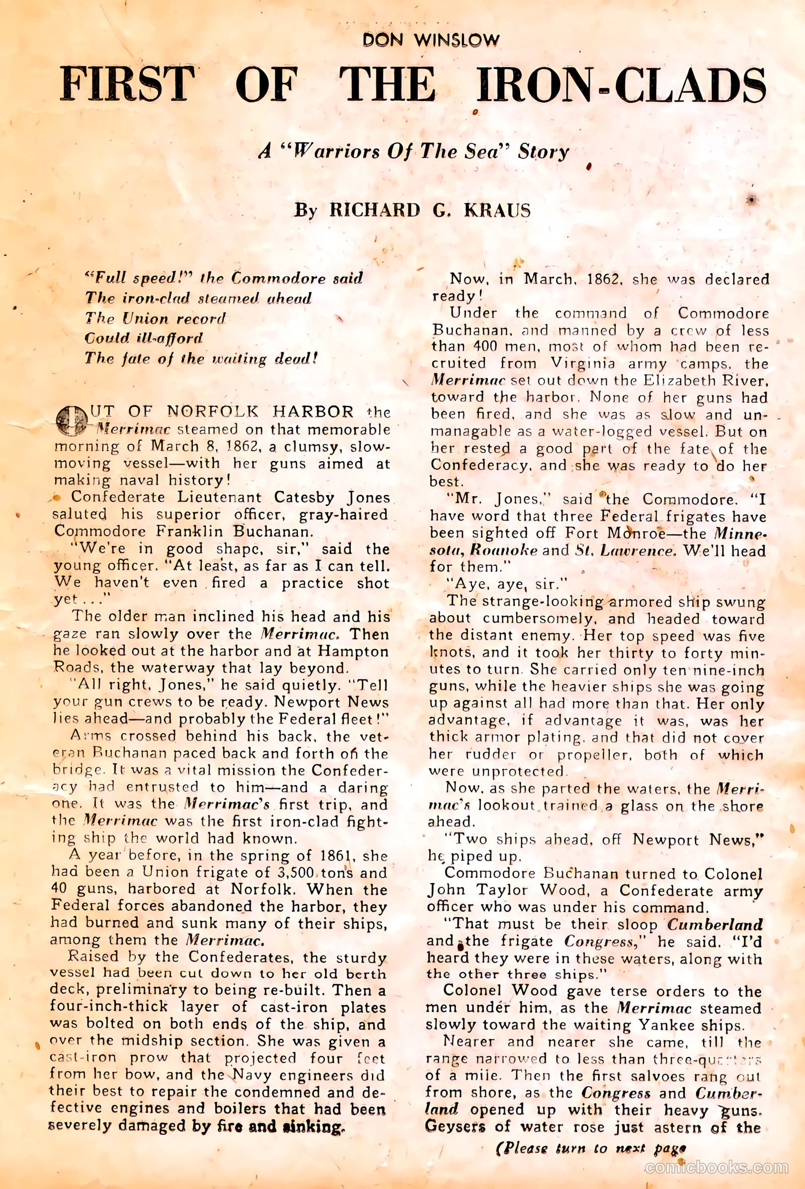 Don Winslow of the Navy #49 (1947) — page 23 of 52