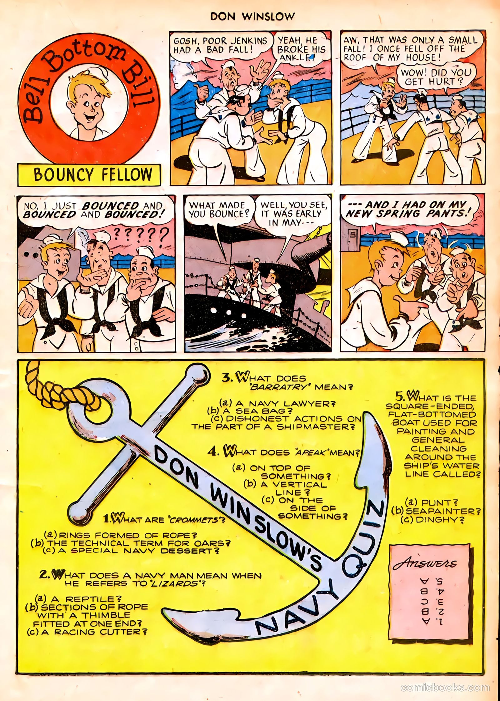 Don Winslow of the Navy #49 (1947) — page 25 of 52