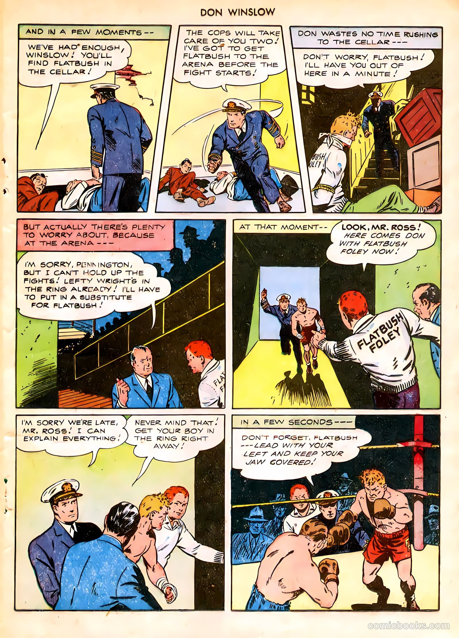 Don Winslow of the Navy #49 (1947) — page 31 of 52