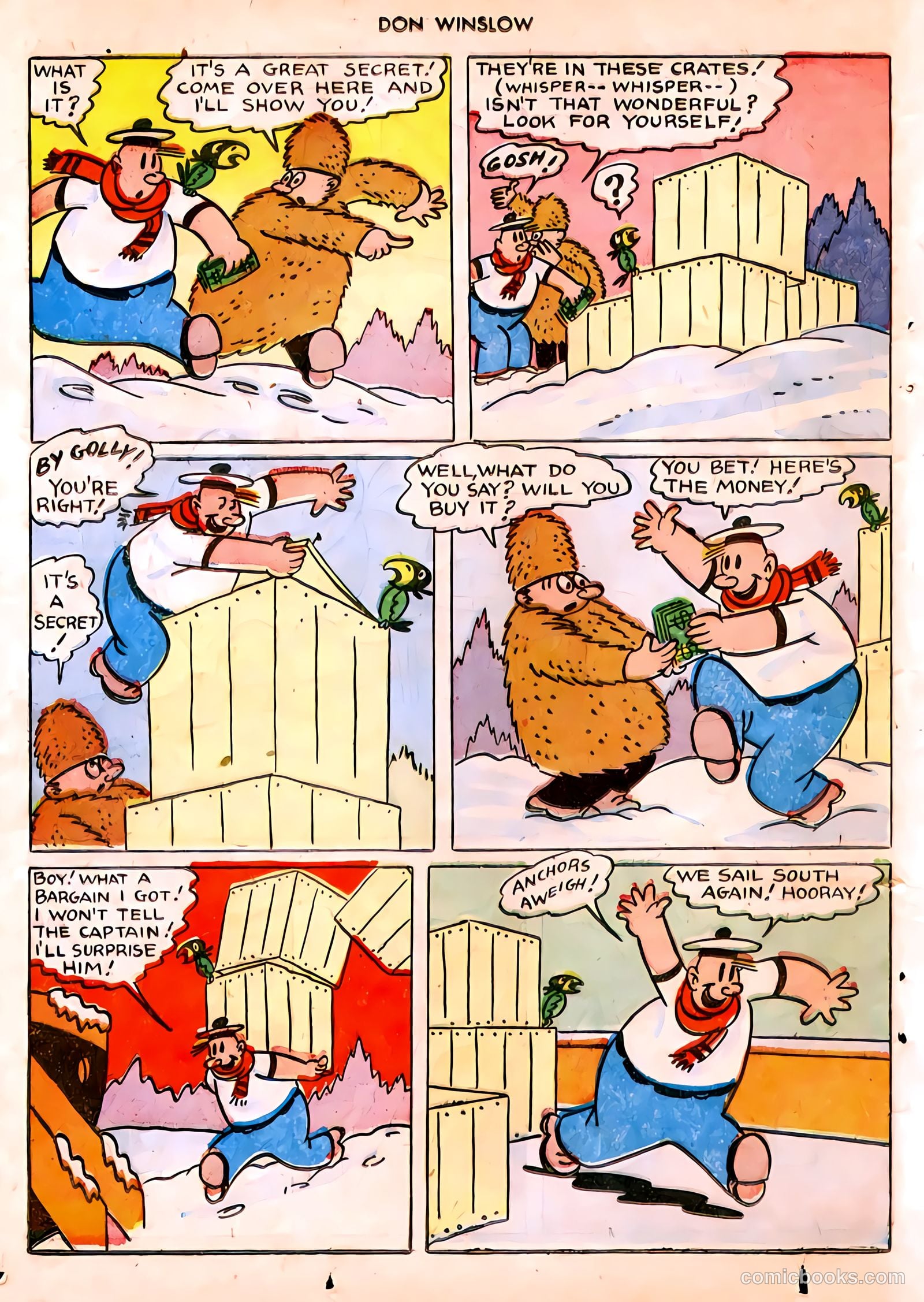 Don Winslow of the Navy #49 (1947) — page 36 of 52