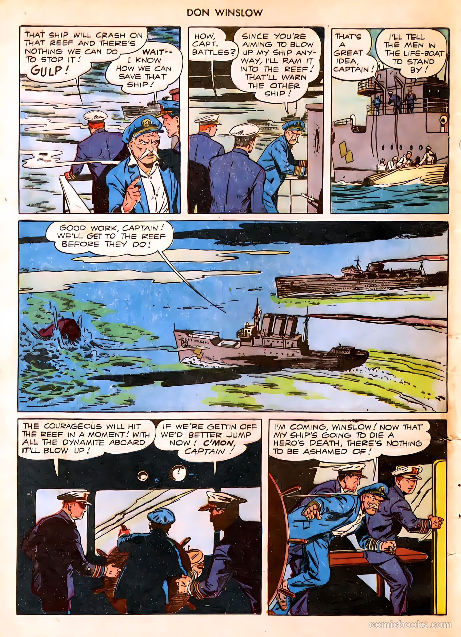 Don Winslow of the Navy #49 (1947) — page 46 of 52