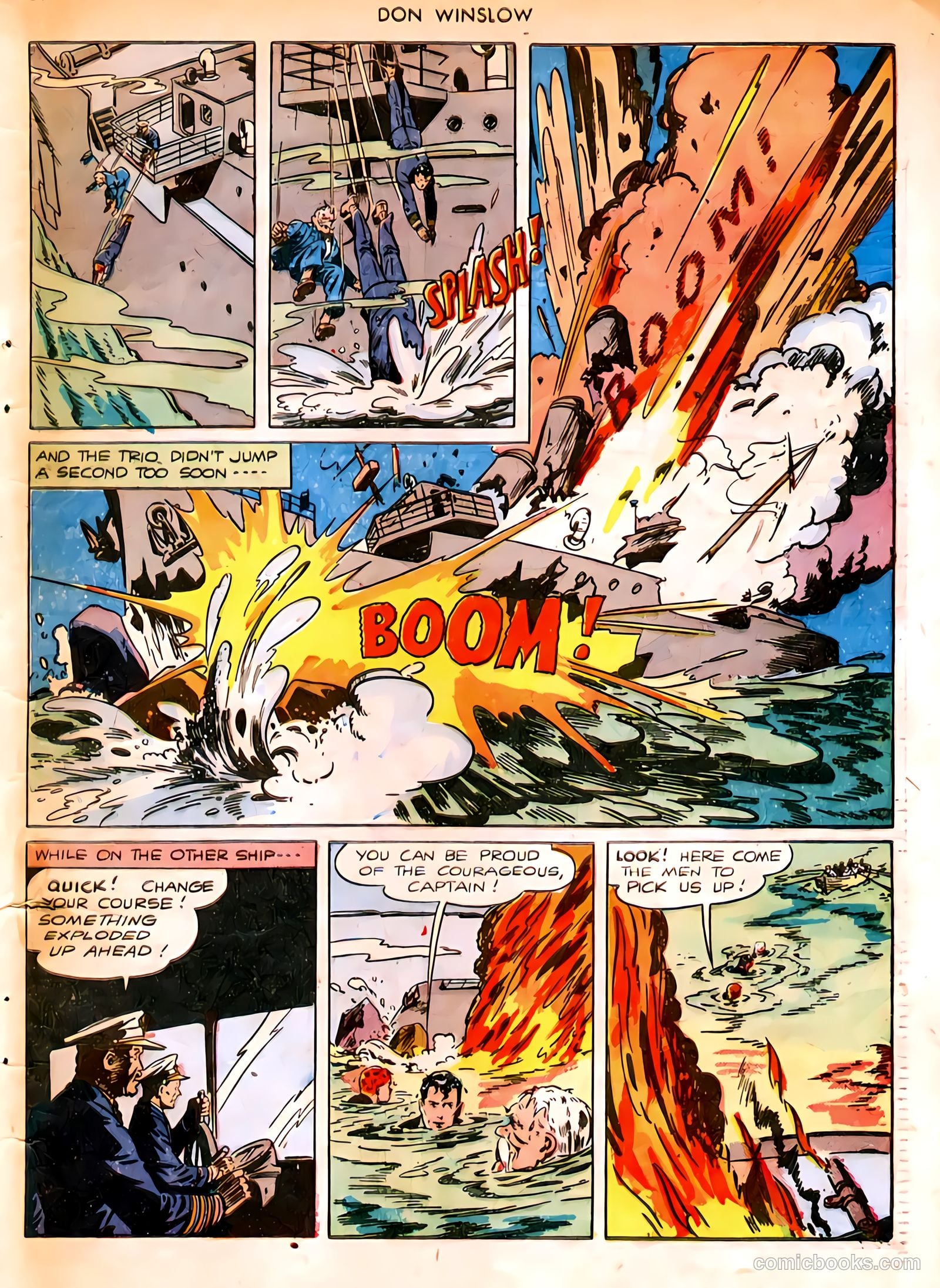 Don Winslow of the Navy #49 (1947) — page 47 of 52