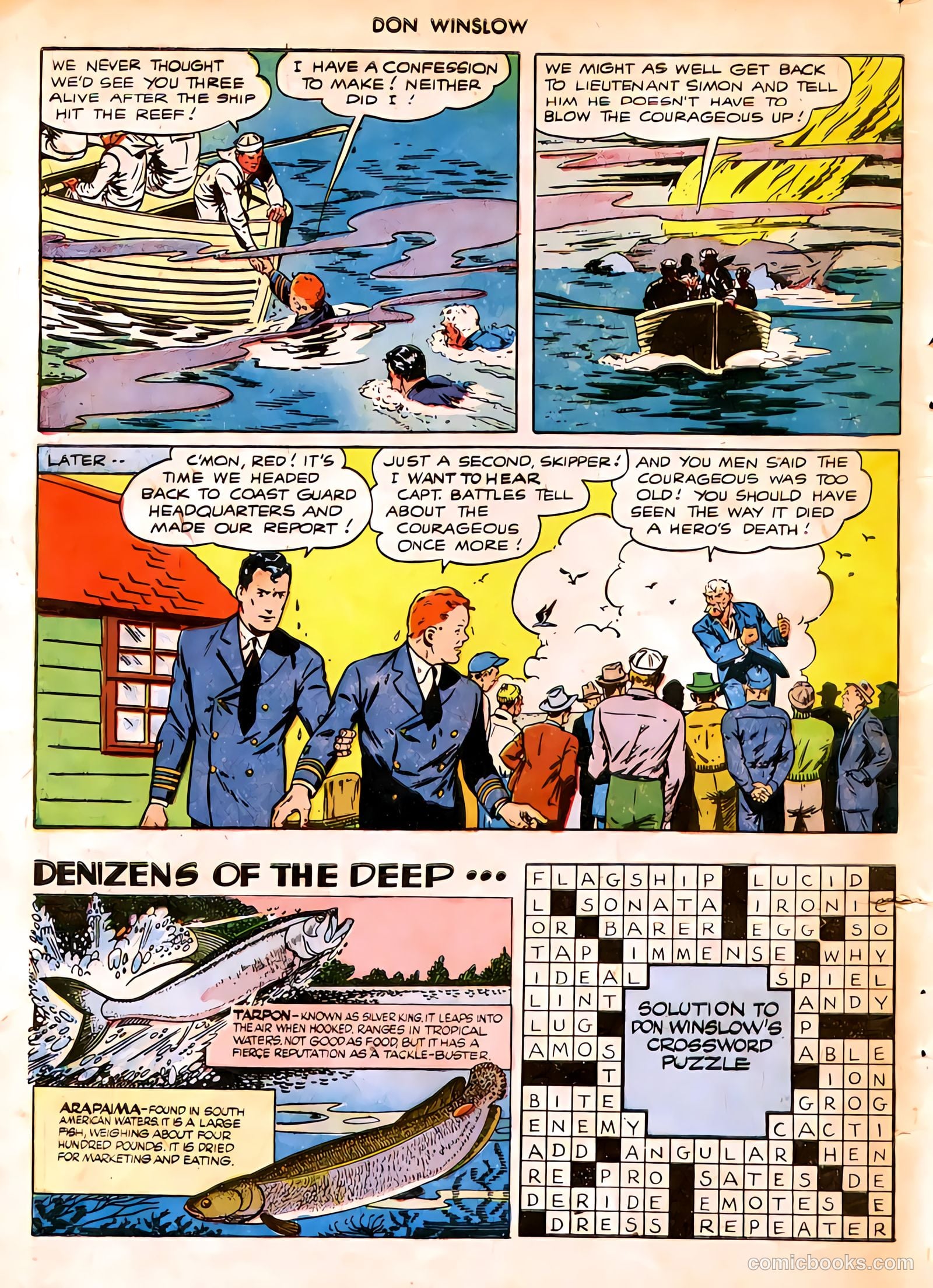Don Winslow of the Navy #49 (1947) — page 48 of 52